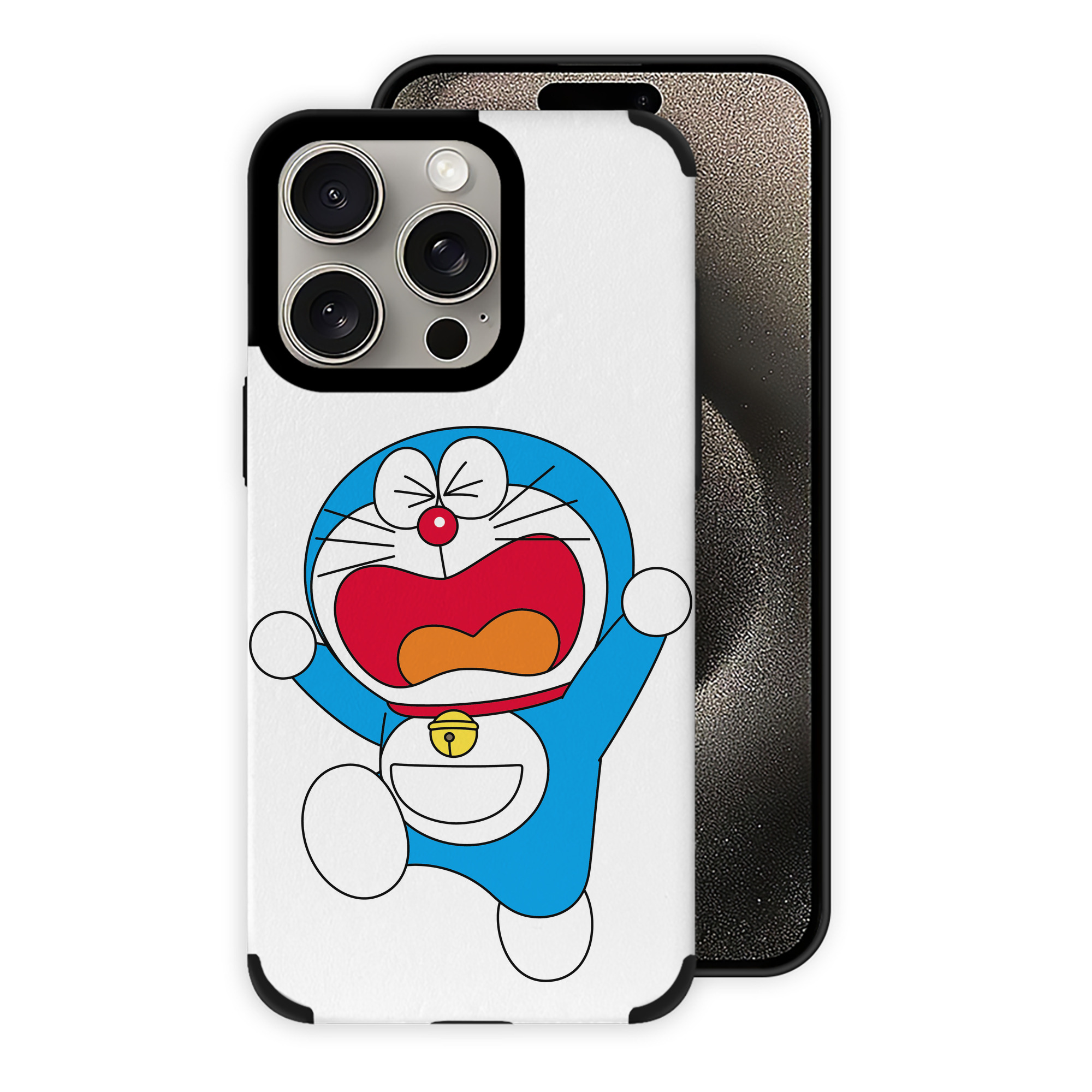（画像用） ドラえもん Doraemon 【iPhone15ProMax対応】 PUレザー スマホケース 耐衝撃＆黄変防止