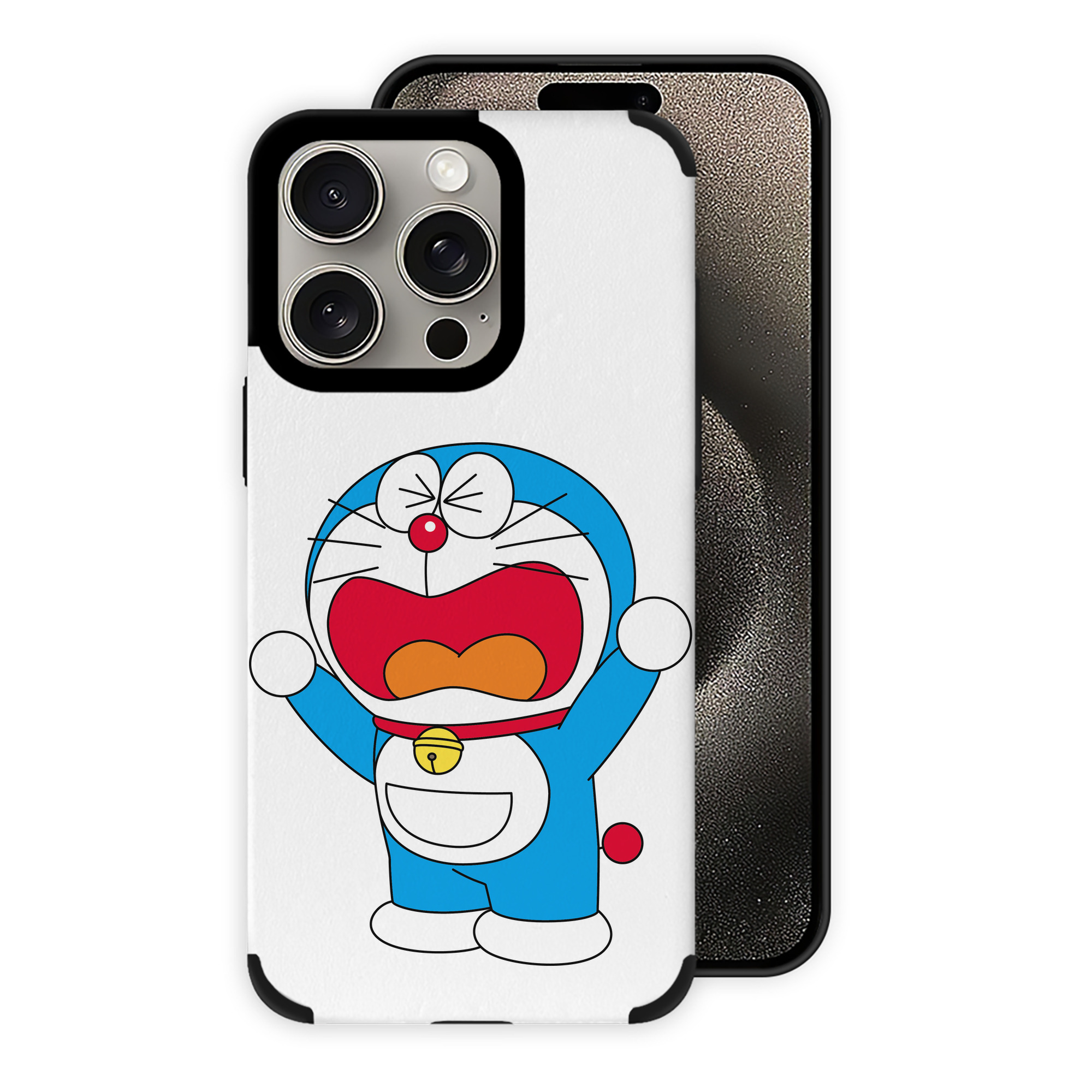 （画像用） ドラえもん Doraemon 【iPhone15ProMax対応】 PUレザー スマホケース 耐衝撃＆黄変防止