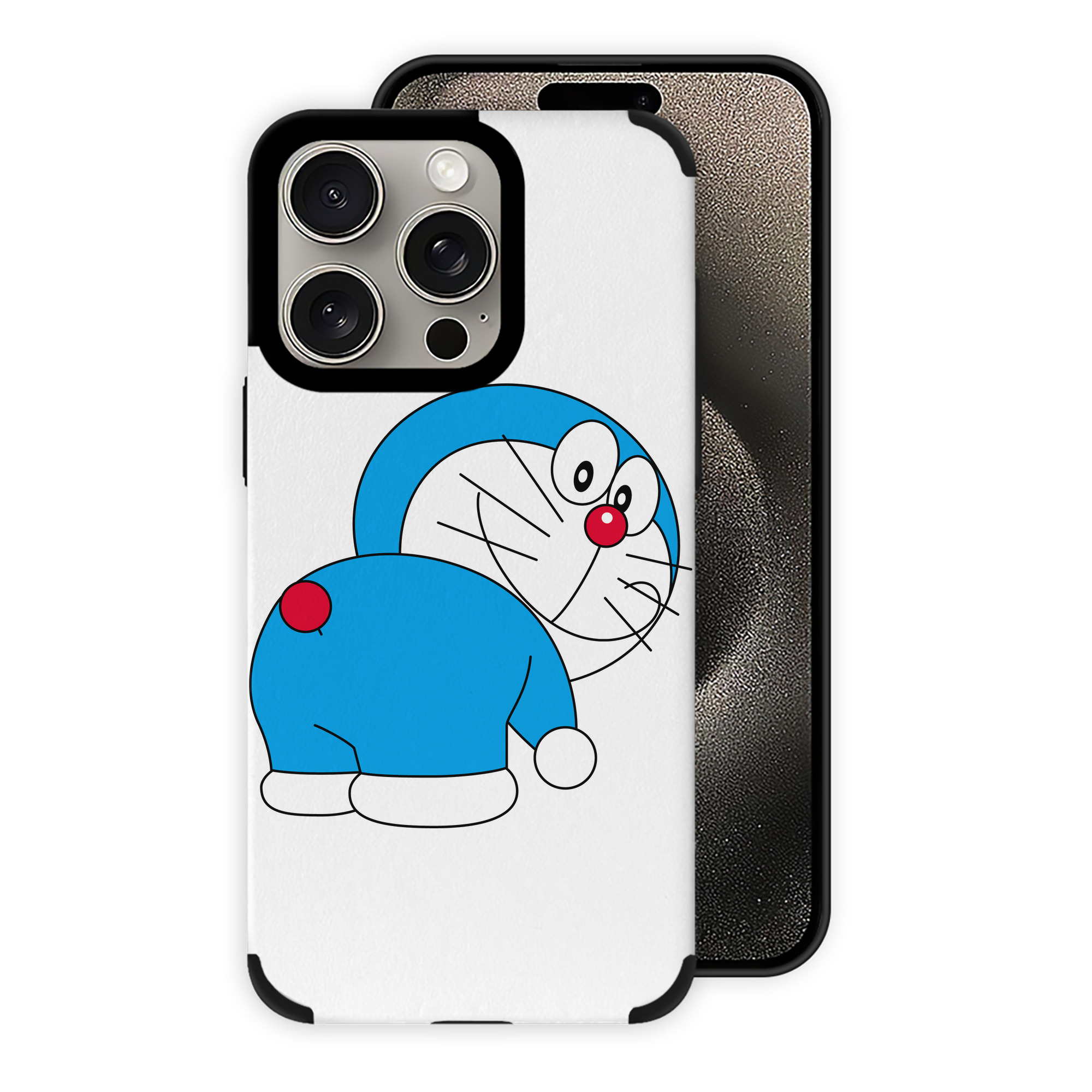 （画像用） ドラえもん Doraemon 【iPhone15ProMax対応】 PUレザー スマホケース 耐衝撃＆黄変防止