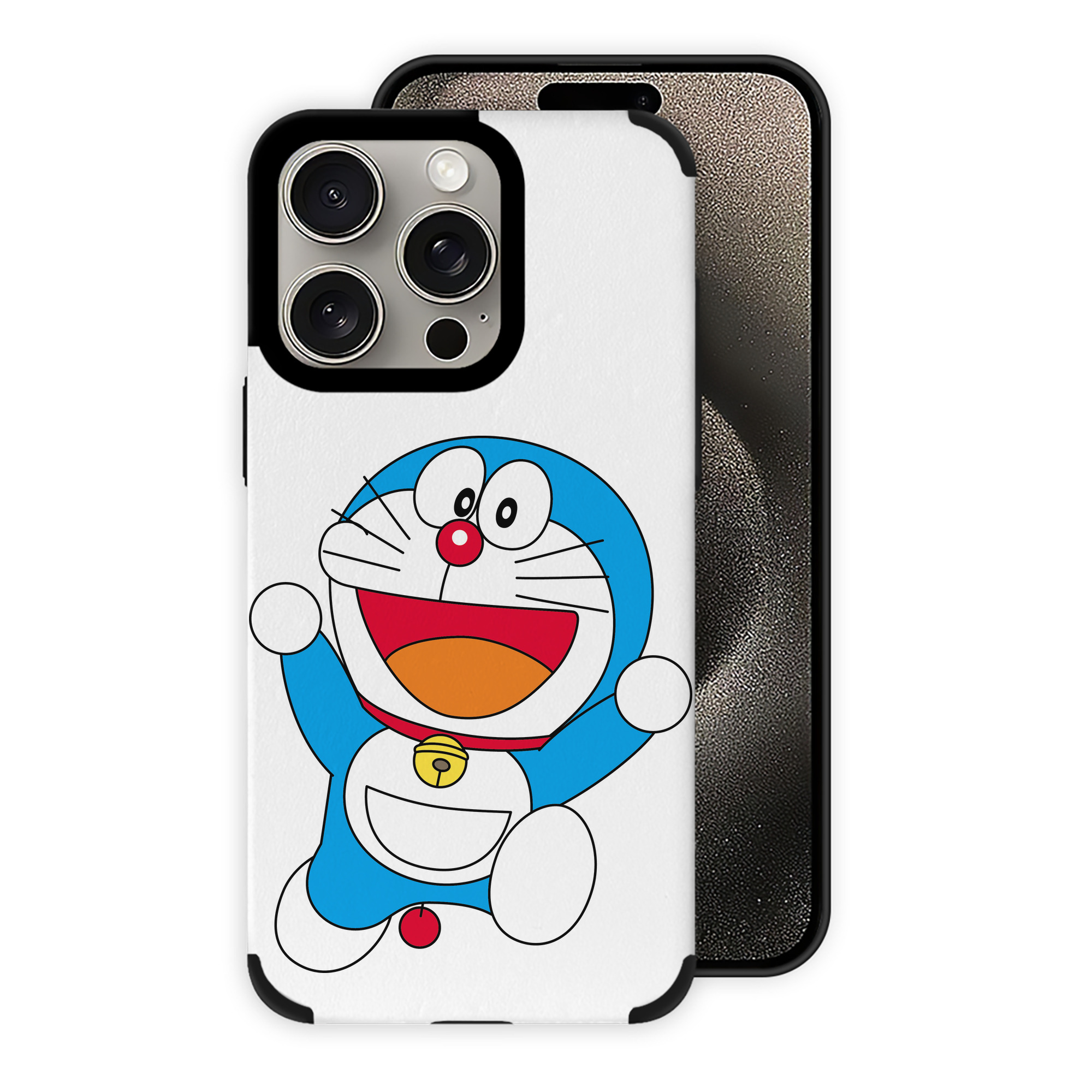 （画像用） ドラえもん Doraemon 【iPhone15ProMax対応】 PUレザー スマホケース 耐衝撃＆黄変防止