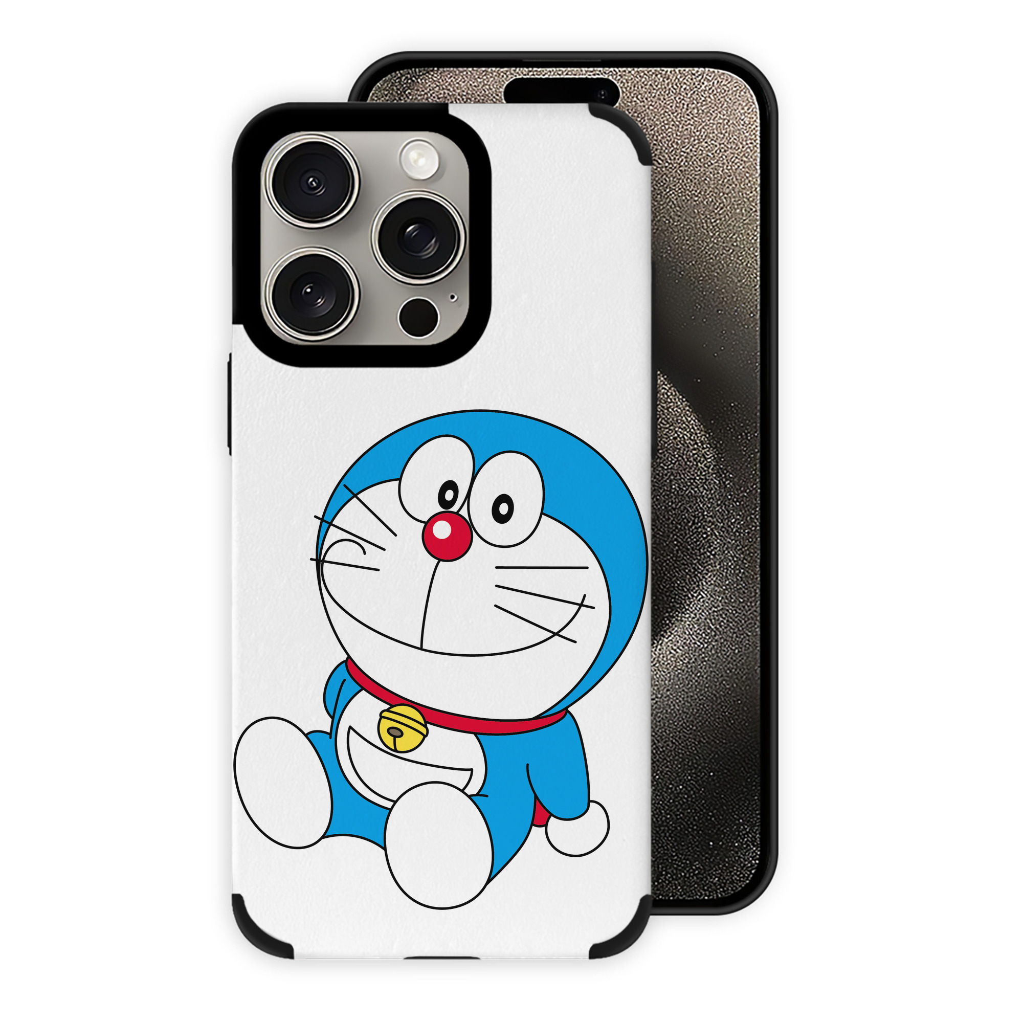 （画像用） ドラえもん Doraemon 【iPhone15ProMax対応】 PUレザー スマホケース 耐衝撃＆黄変防止