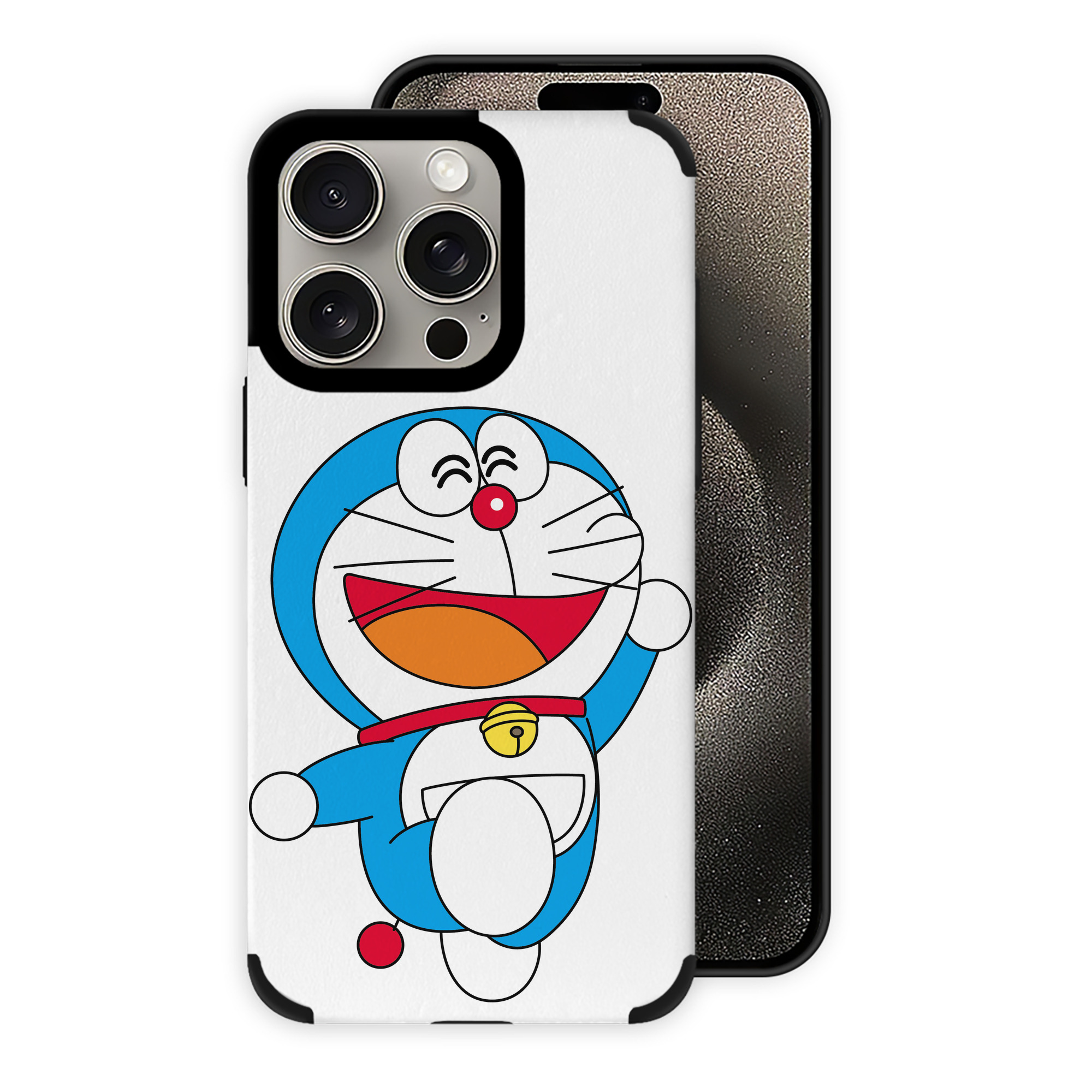 （画像用） ドラえもん Doraemon 【iPhone15ProMax対応】 PUレザー スマホケース 耐衝撃＆黄変防止