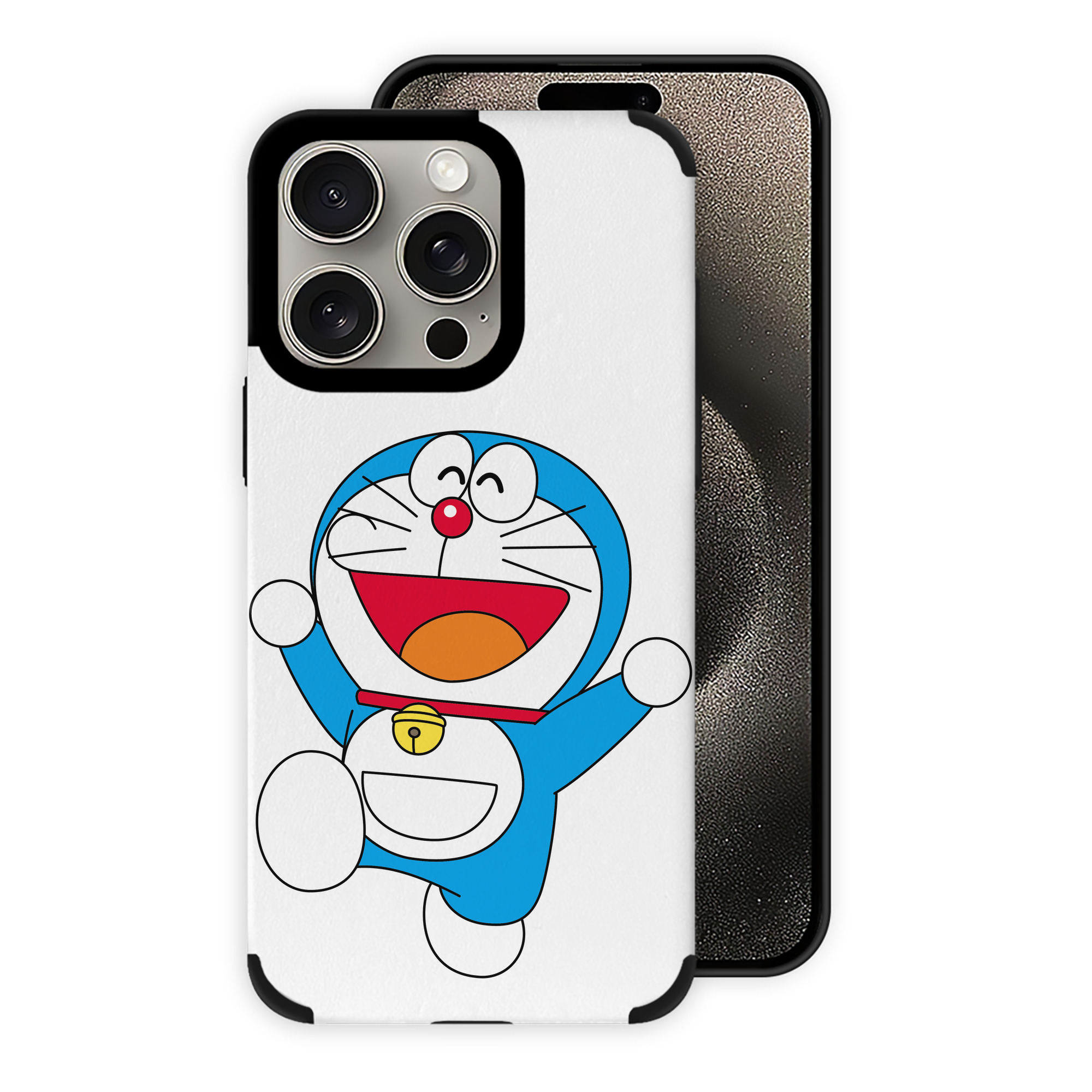 （画像用） ドラえもん Doraemon 【iPhone15ProMax対応】 PUレザー スマホケース 耐衝撃＆黄変防止