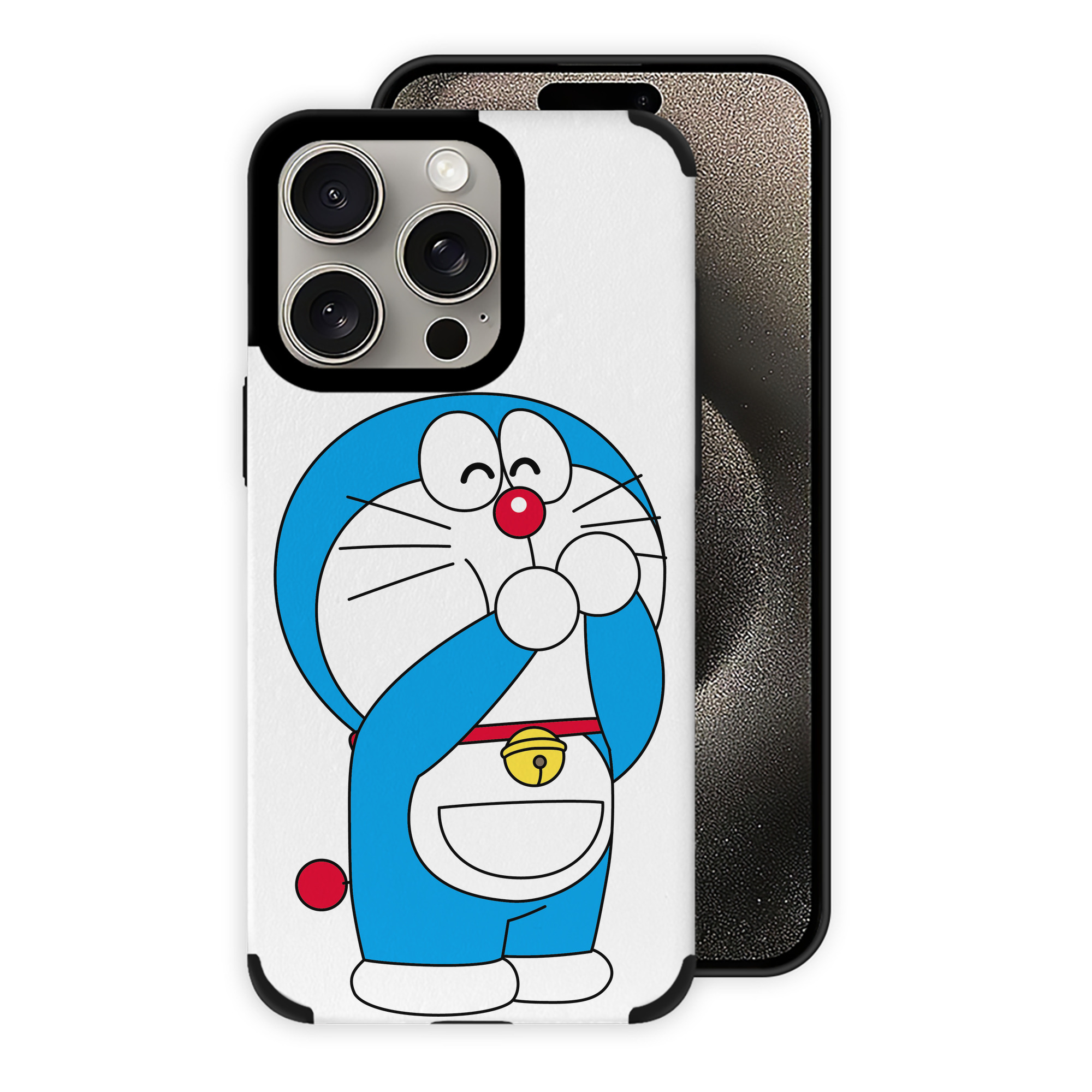 （画像用） ドラえもん Doraemon 【iPhone15ProMax対応】 PUレザー スマホケース 耐衝撃＆黄変防止
