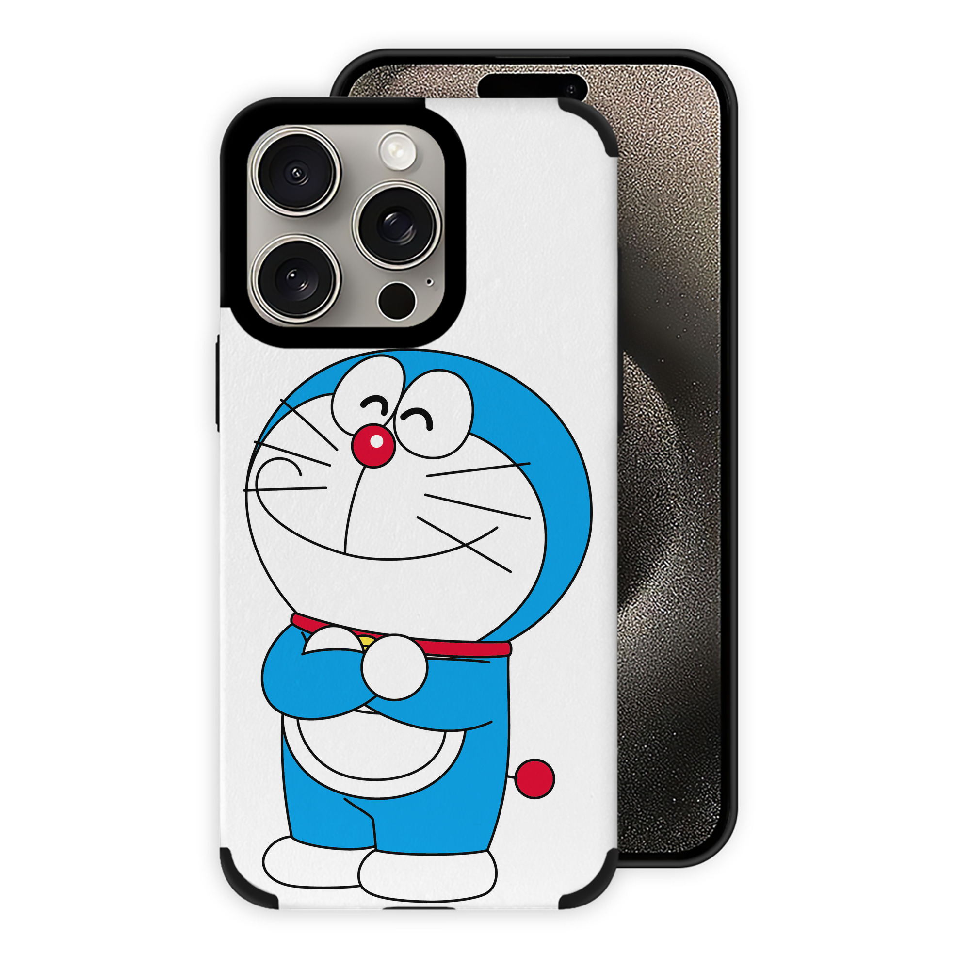 （画像用） ドラえもん Doraemon 【iPhone15ProMax対応】 PUレザー スマホケース 耐衝撃＆黄変防止