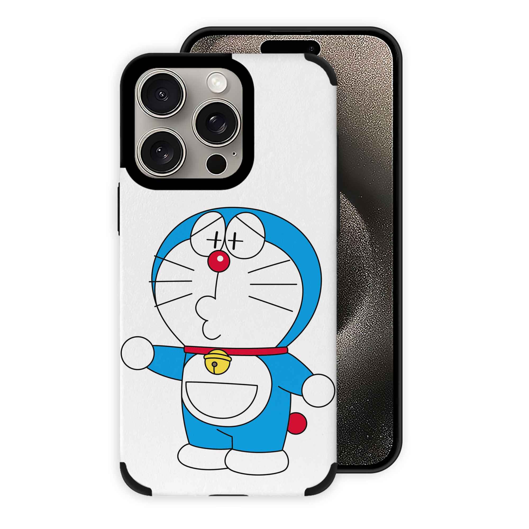 （画像用） ドラえもん Doraemon 【iPhone15ProMax対応】 PUレザー スマホケース 耐衝撃＆黄変防止