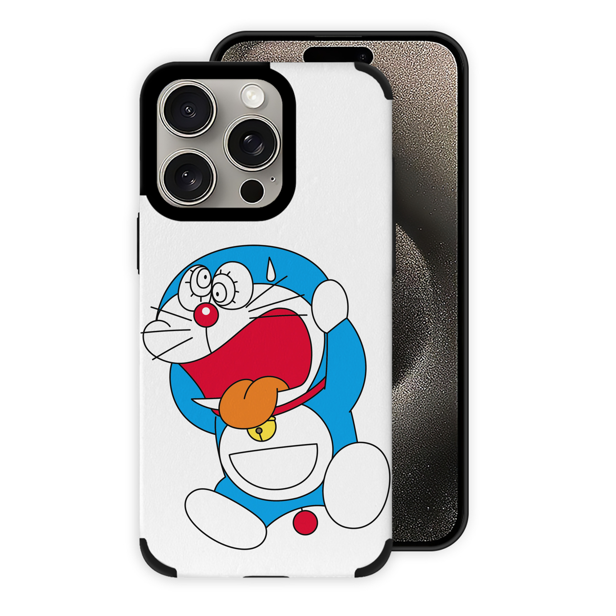 （画像用） ドラえもん Doraemon 【iPhone15ProMax対応】 PUレザー スマホケース 耐衝撃＆黄変防止