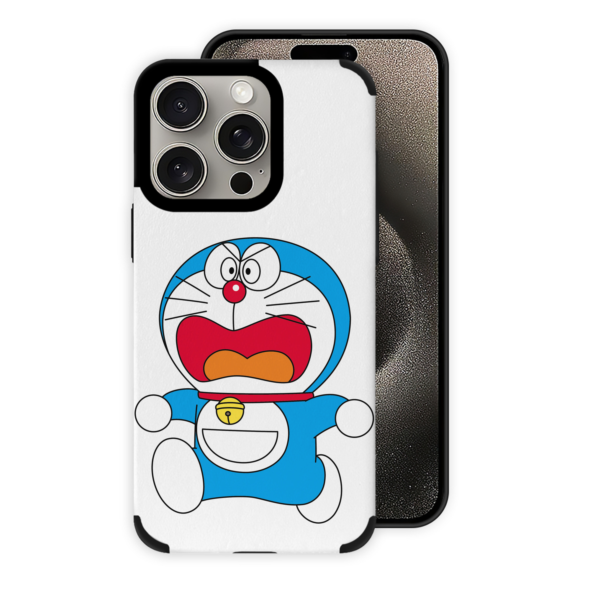 （画像用） ドラえもん Doraemon 【iPhone15ProMax対応】 PUレザー スマホケース 耐衝撃＆黄変防止