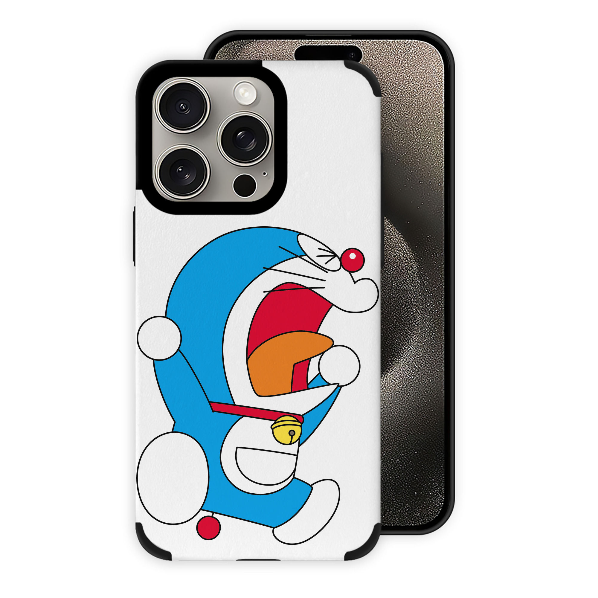 （画像用） ドラえもん Doraemon 【iPhone15ProMax対応】 PUレザー スマホケース 耐衝撃＆黄変防止