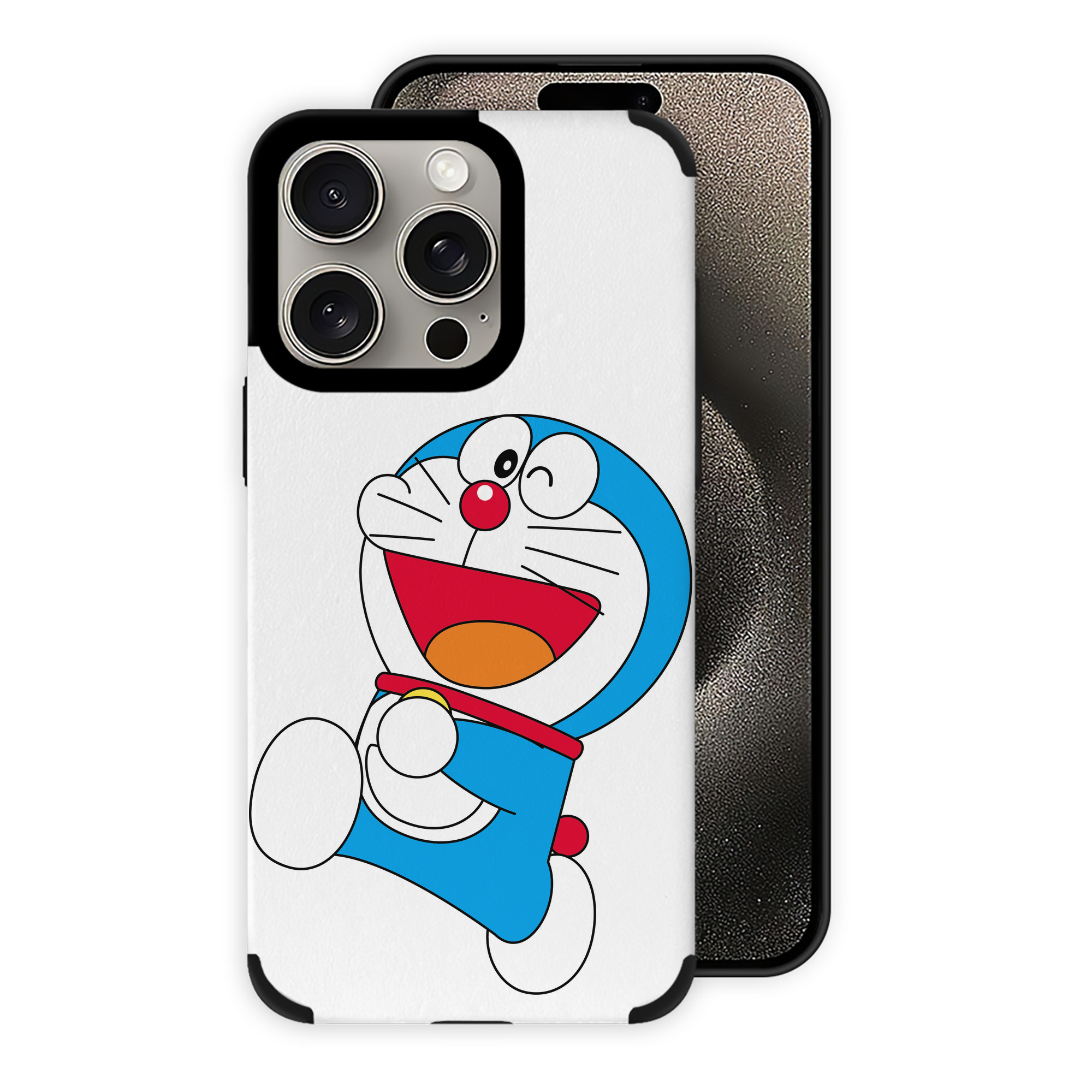（画像用） ドラえもん Doraemon 【iPhone15ProMax対応】 PUレザー スマホケース 耐衝撃＆黄変防止