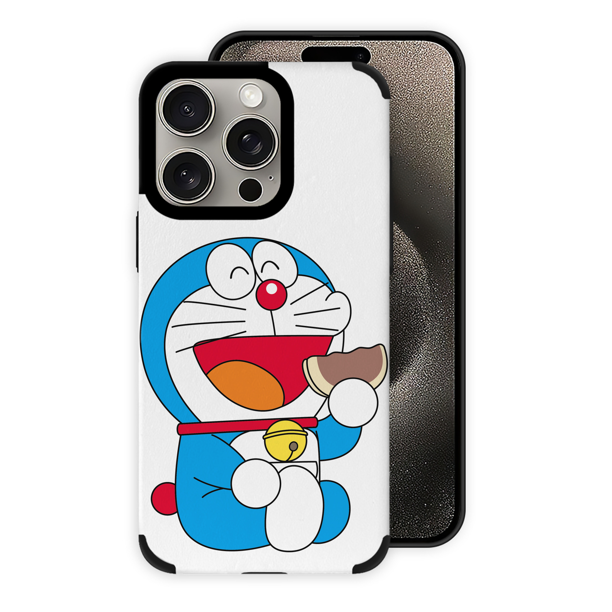 （画像用） ドラえもん Doraemon 【iPhone15ProMax対応】 PUレザー スマホケース 耐衝撃＆黄変防止