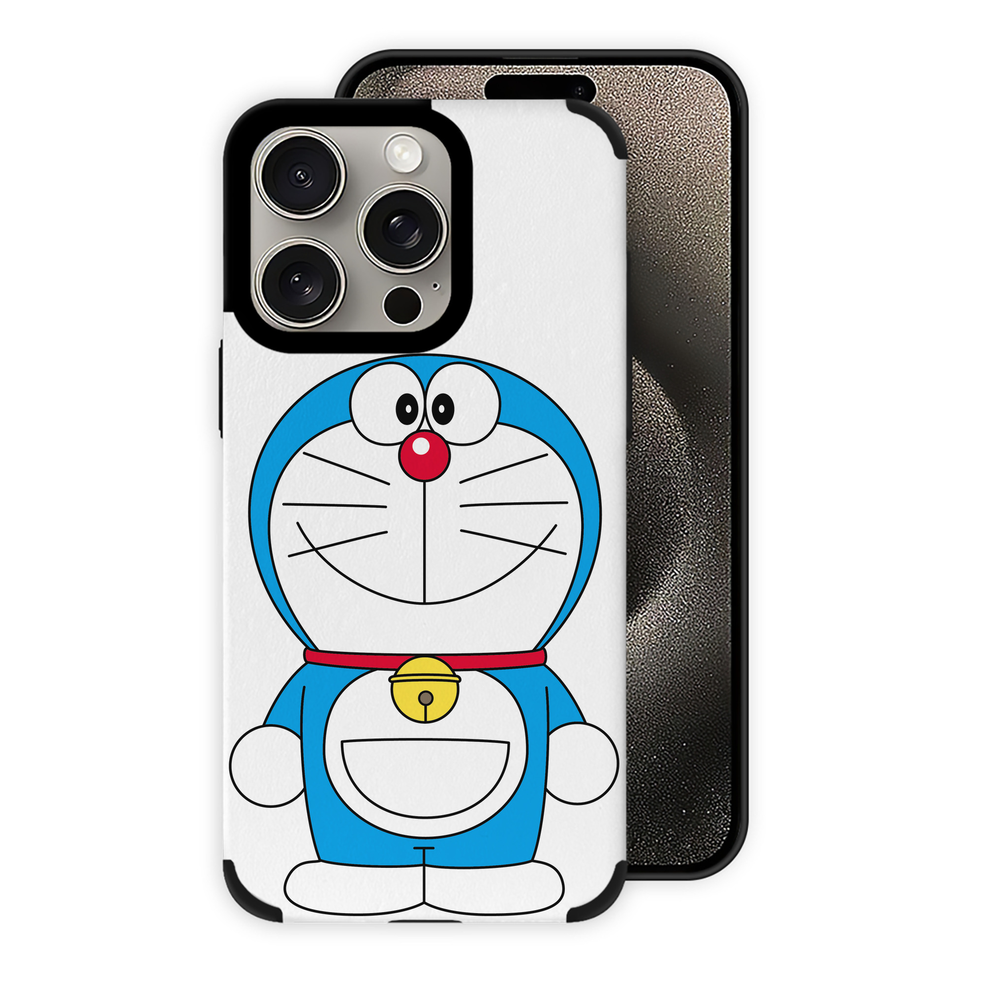 （画像用） ドラえもん Doraemon 【iPhone15ProMax対応】 PUレザー スマホケース 耐衝撃＆黄変防止