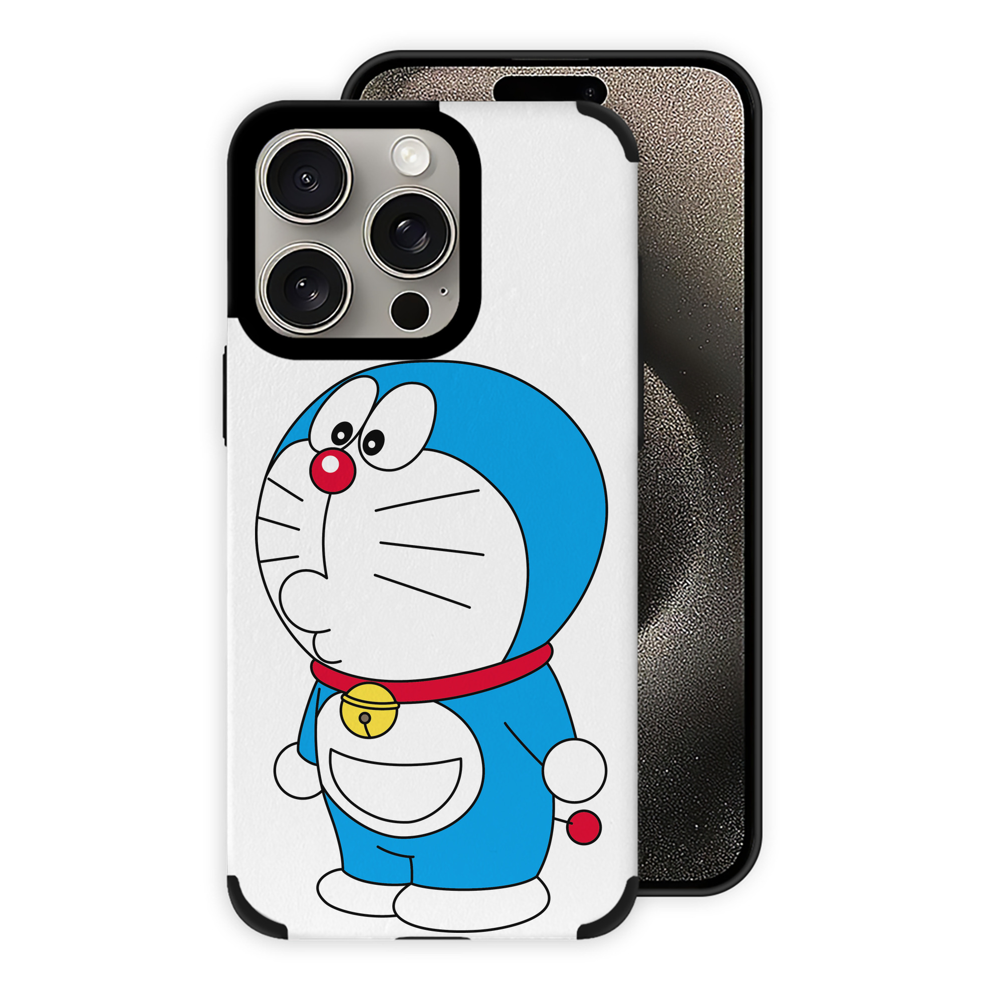 （画像用） ドラえもん Doraemon 【iPhone15ProMax対応】 PUレザー スマホケース 耐衝撃＆黄変防止