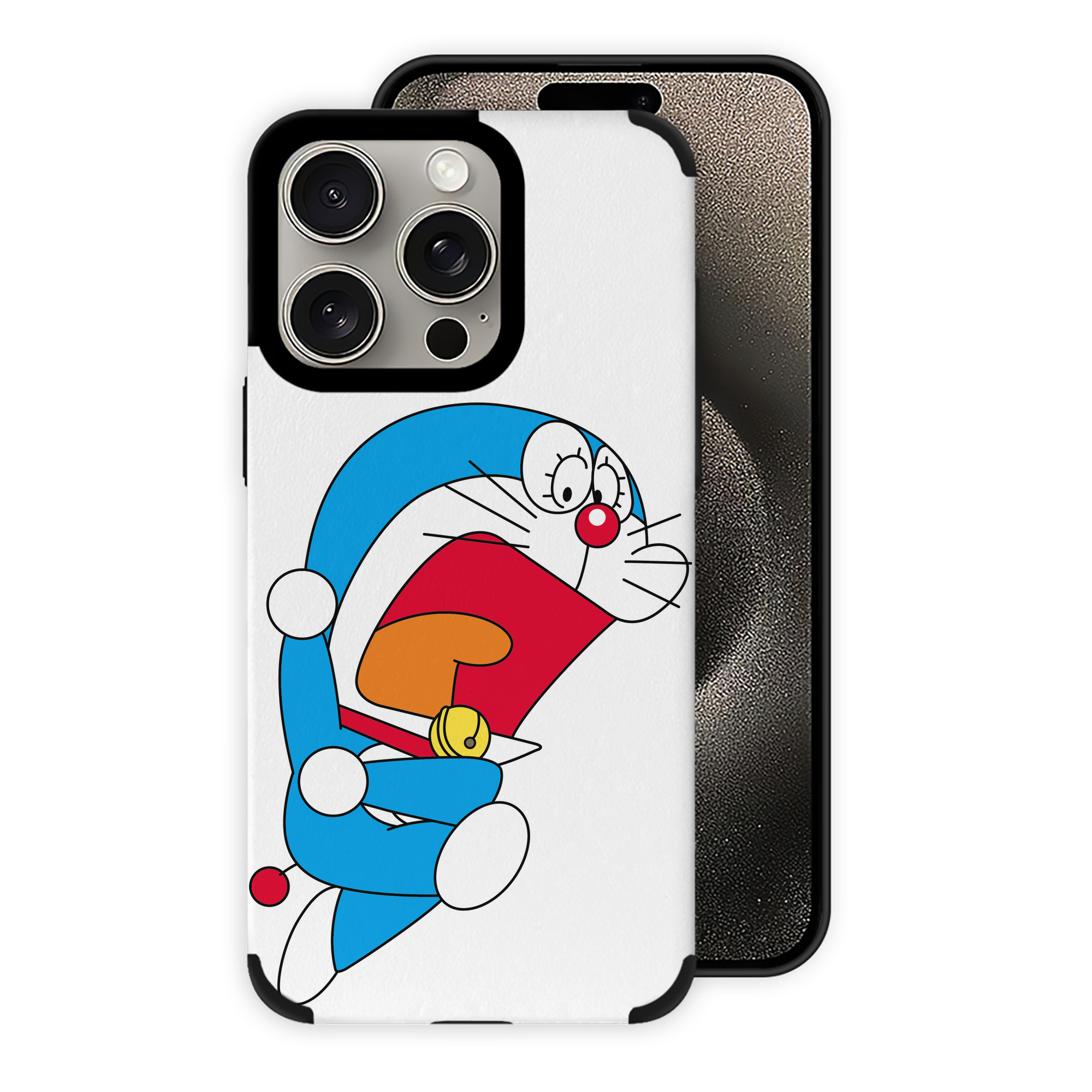（画像用） ドラえもん Doraemon 【iPhone15ProMax対応】 PUレザー スマホケース 耐衝撃＆黄変防止