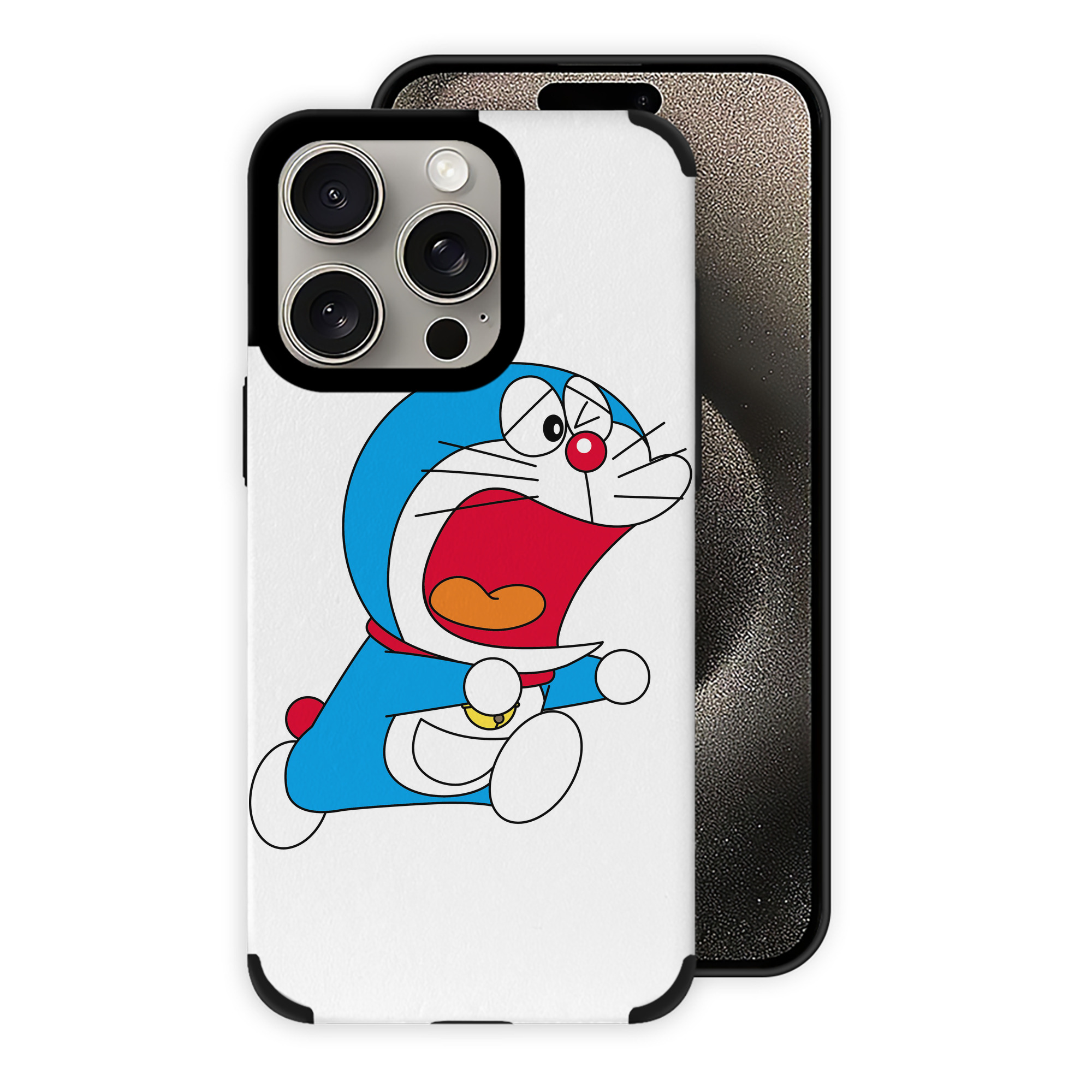（画像用） ドラえもん Doraemon 【iPhone15ProMax対応】 PUレザー スマホケース 耐衝撃＆黄変防止