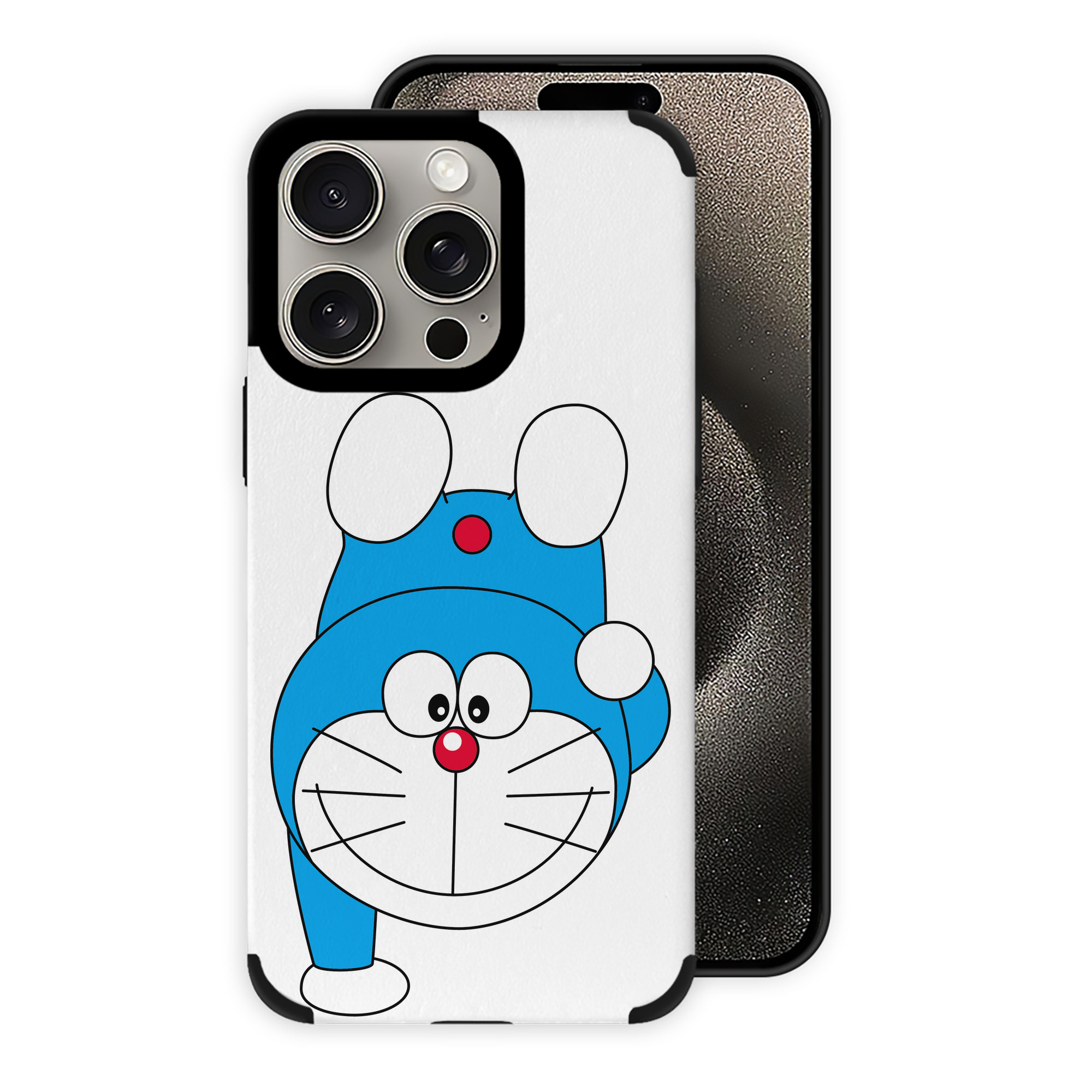 （画像用） ドラえもん Doraemon 【iPhone15ProMax対応】 PUレザー スマホケース 耐衝撃＆黄変防止