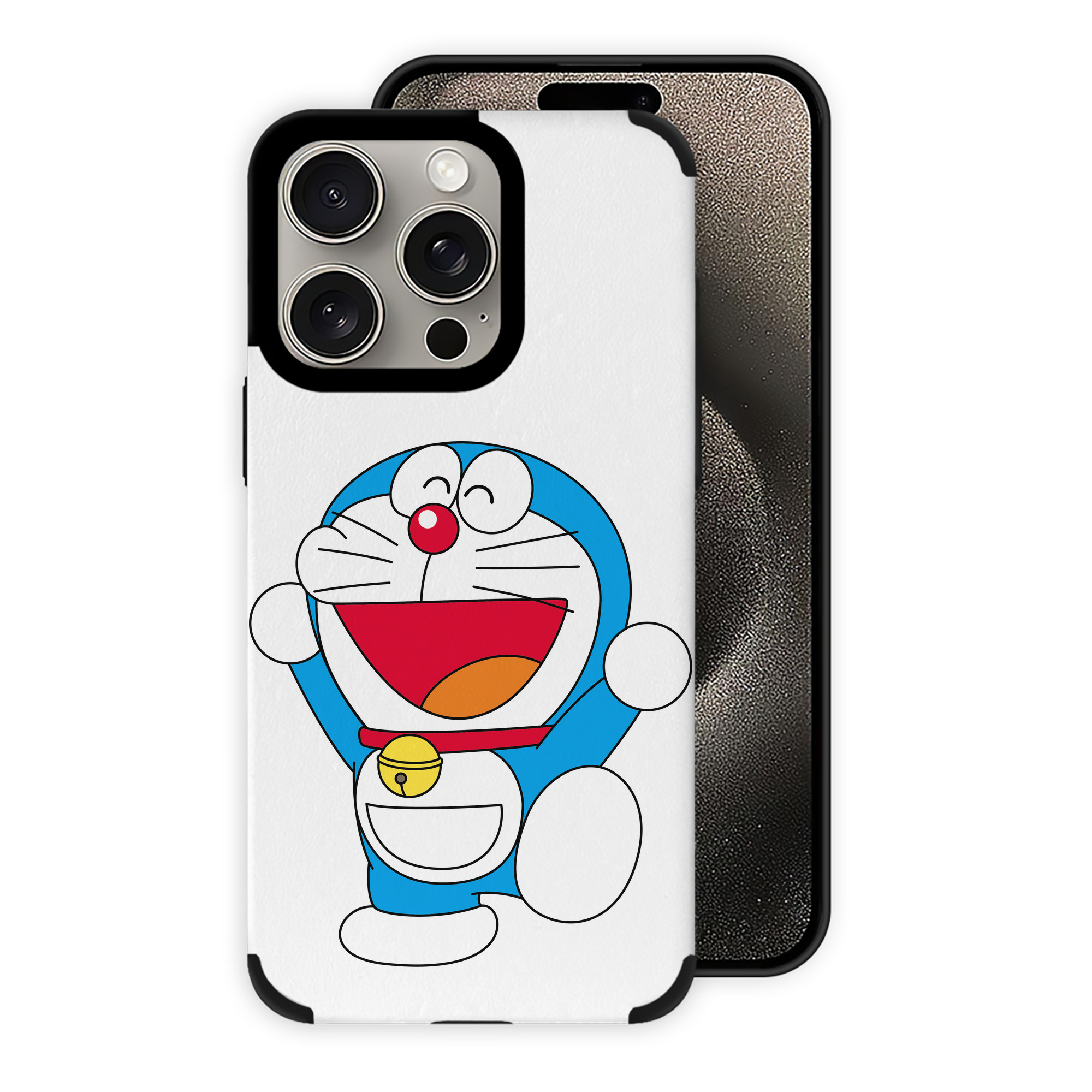 （画像用） ドラえもん Doraemon 【iPhone15ProMax対応】 PUレザー スマホケース 耐衝撃＆黄変防止