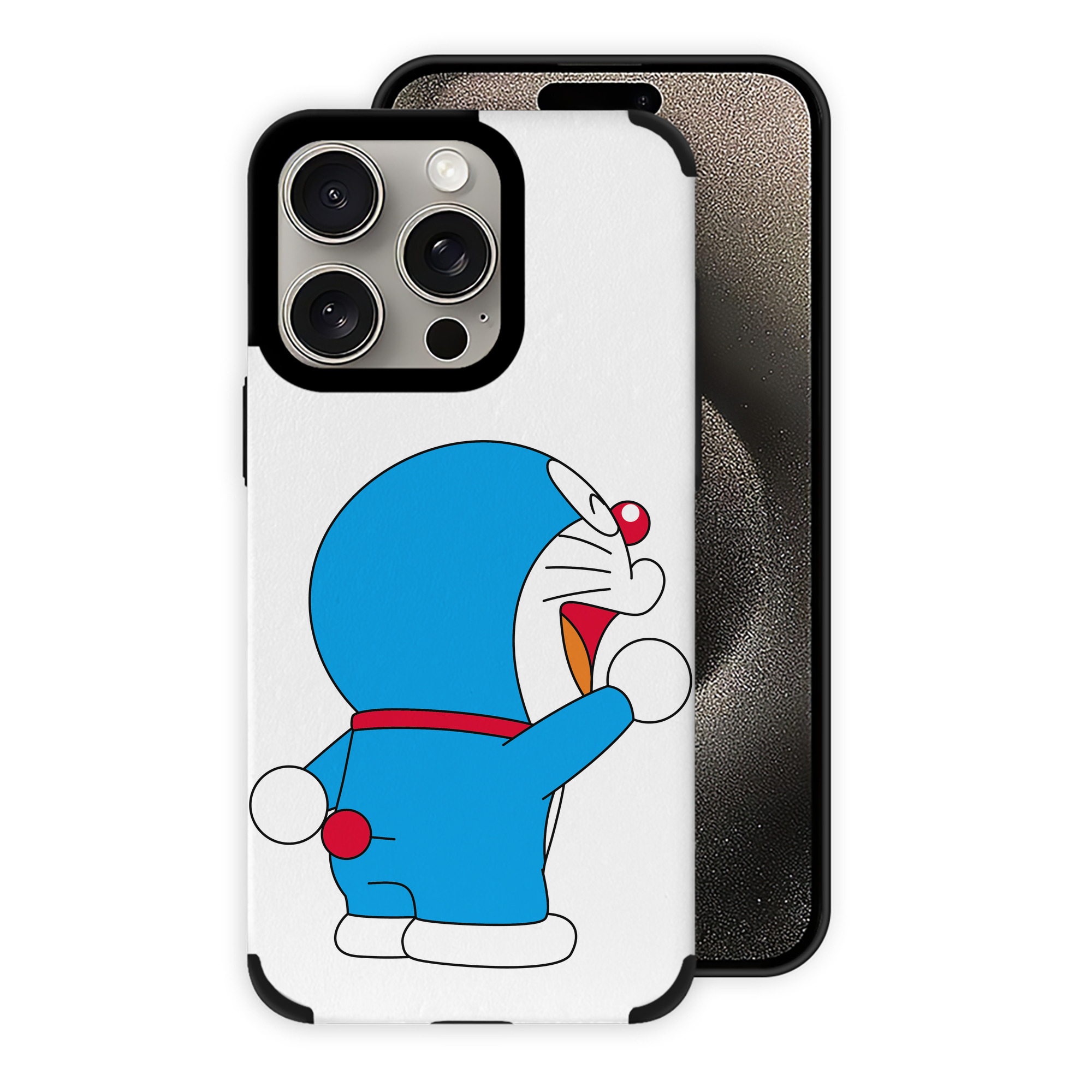 （画像用） ドラえもん Doraemon 【iPhone15ProMax対応】 PUレザー スマホケース 耐衝撃＆黄変防止