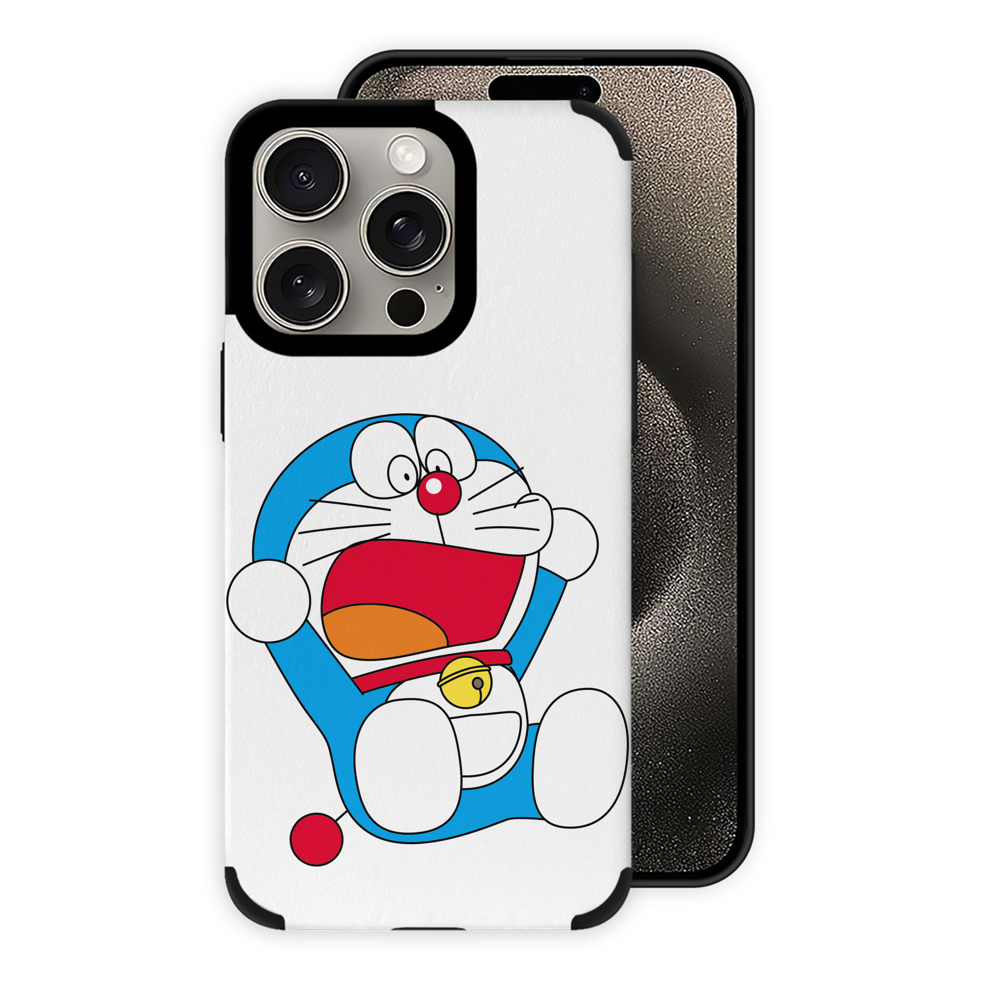 （画像用） ドラえもん Doraemon 【iPhone15ProMax対応】 PUレザー スマホケース 耐衝撃＆黄変防止