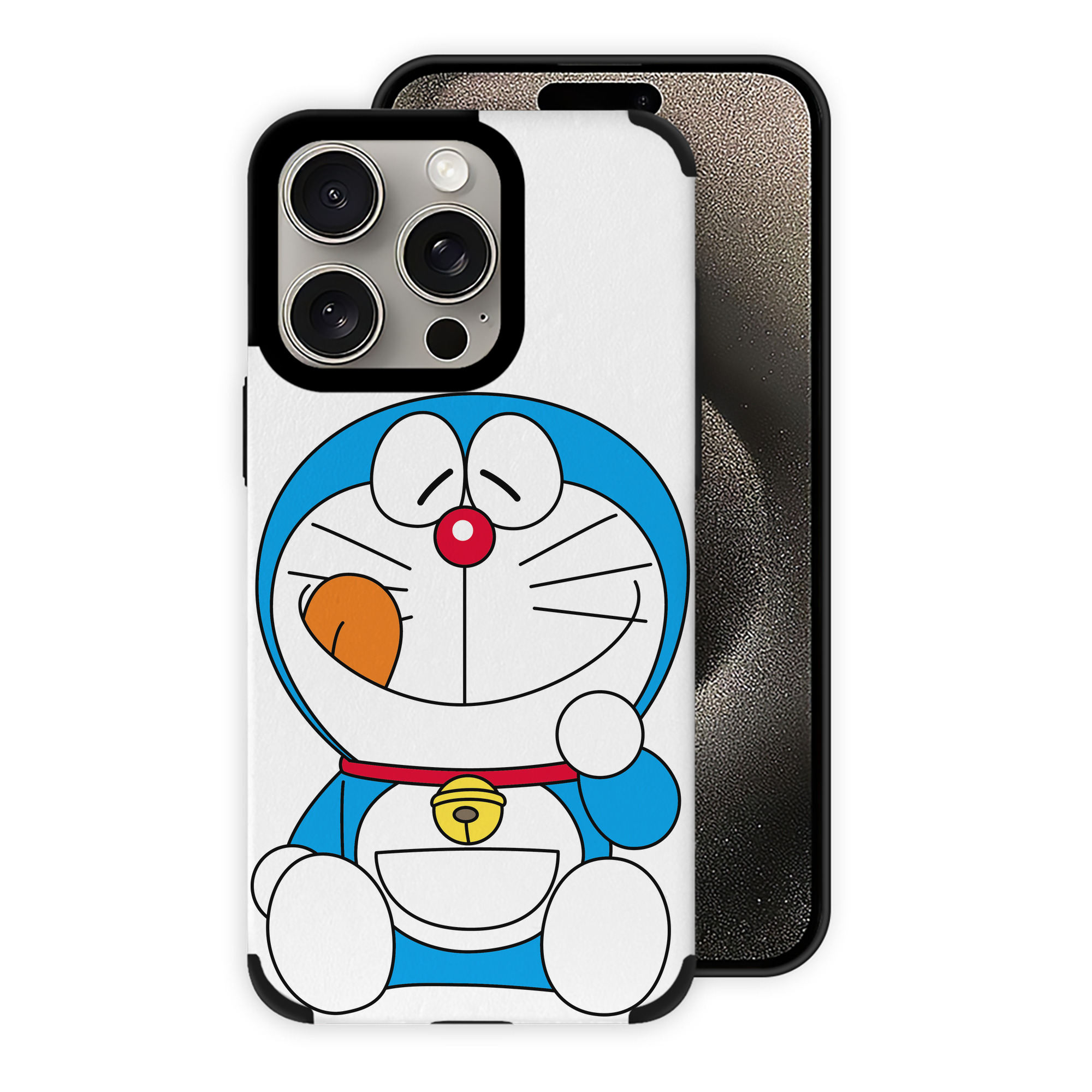 （画像用） ドラえもん Doraemon 【iPhone15ProMax対応】 PUレザー スマホケース 耐衝撃＆黄変防止