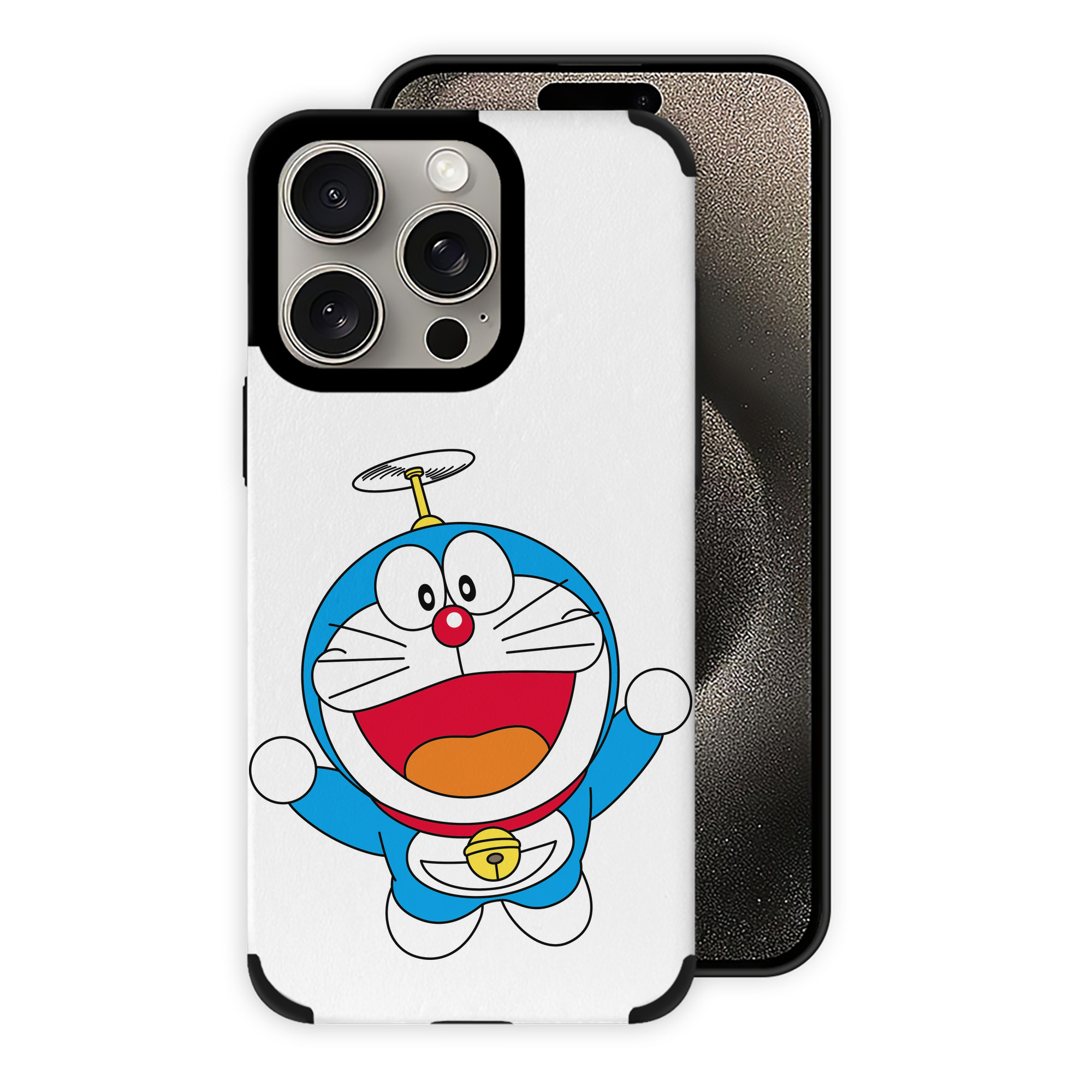 （画像用） ドラえもん Doraemon 【iPhone15ProMax対応】 PUレザー スマホケース 耐衝撃＆黄変防止