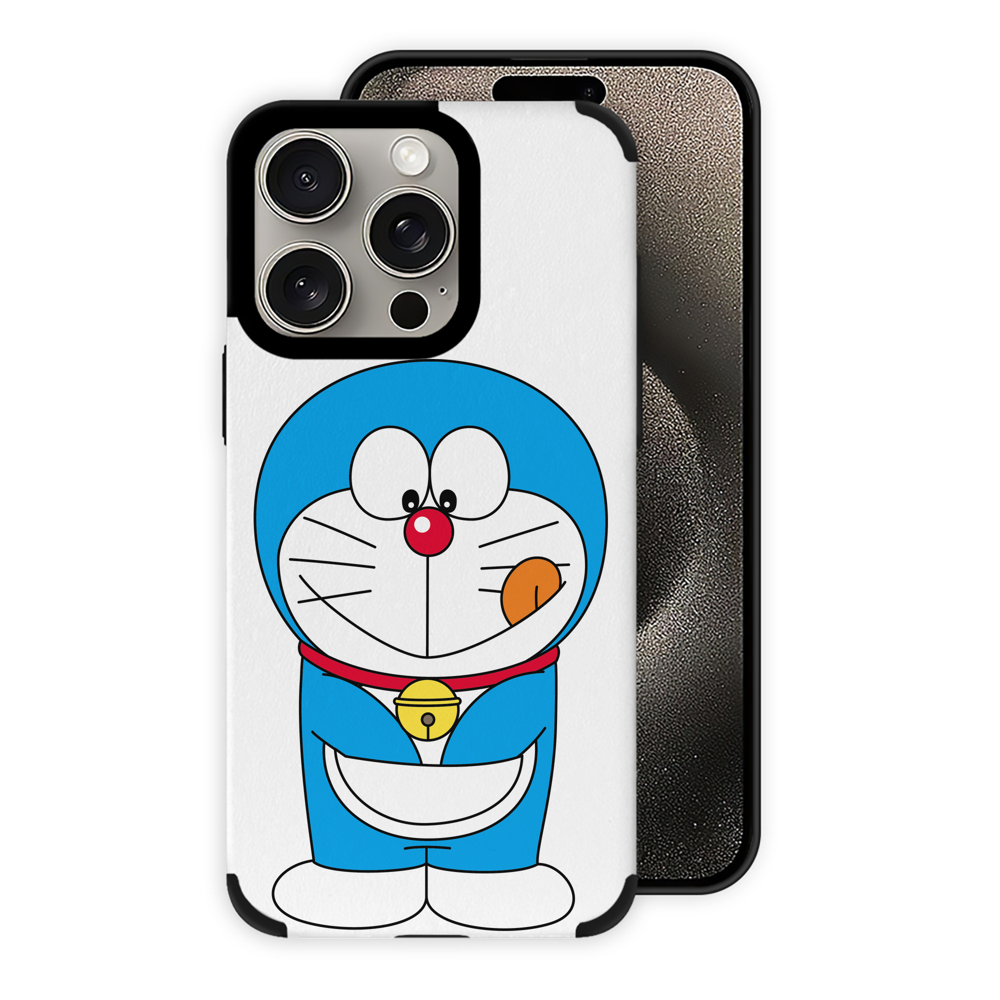 （画像用） ドラえもん Doraemon 【iPhone15ProMax対応】 PUレザー スマホケース 耐衝撃＆黄変防止