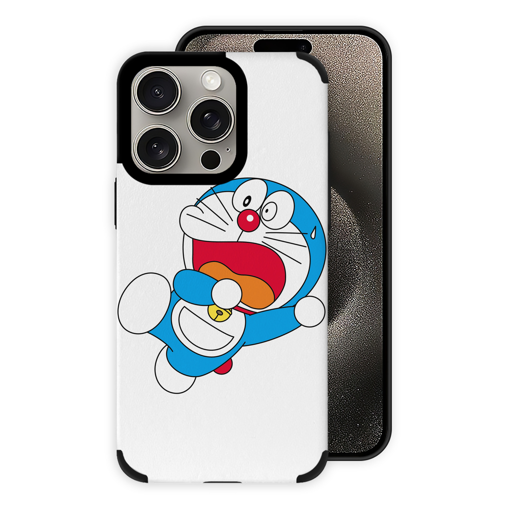 （画像用） ドラえもん Doraemon 【iPhone15ProMax対応】 PUレザー スマホケース 耐衝撃＆黄変防止