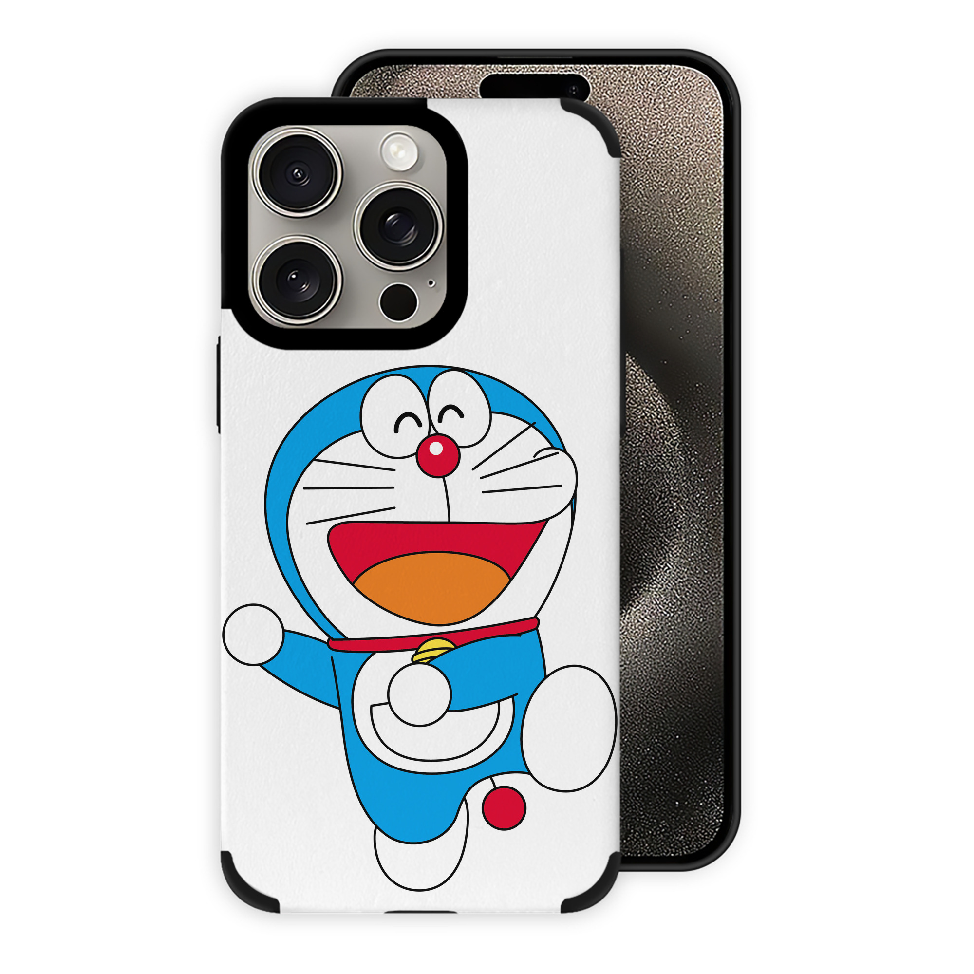 （画像用） ドラえもん Doraemon 【iPhone15ProMax対応】 PUレザー スマホケース 耐衝撃＆黄変防止