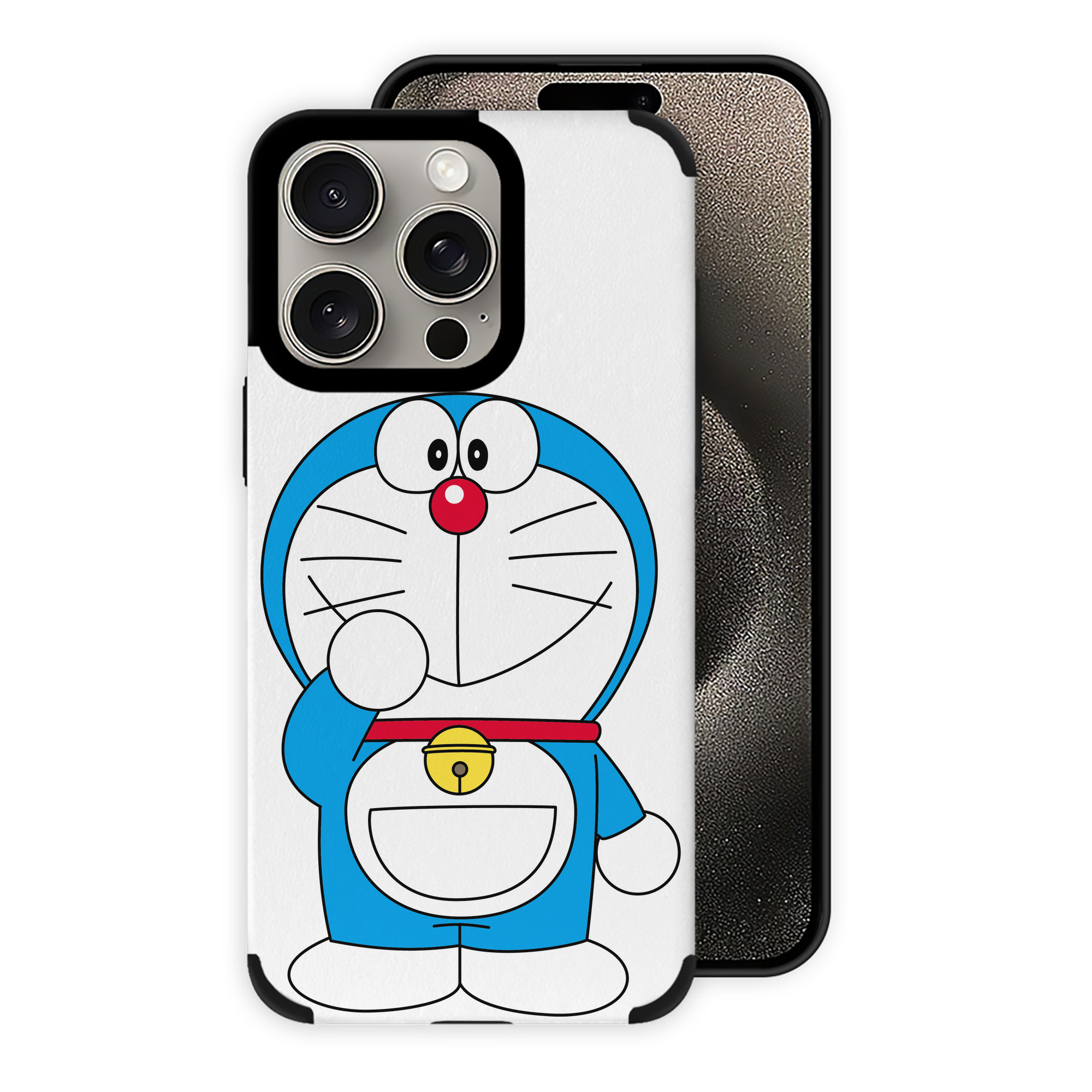 （画像用） ドラえもん Doraemon 【iPhone15ProMax対応】 PUレザー スマホケース 耐衝撃＆黄変防止