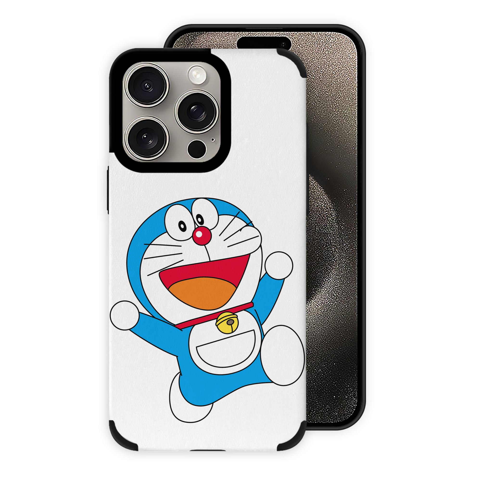 （画像用） ドラえもん Doraemon 【iPhone15ProMax対応】 PUレザー スマホケース 耐衝撃＆黄変防止
