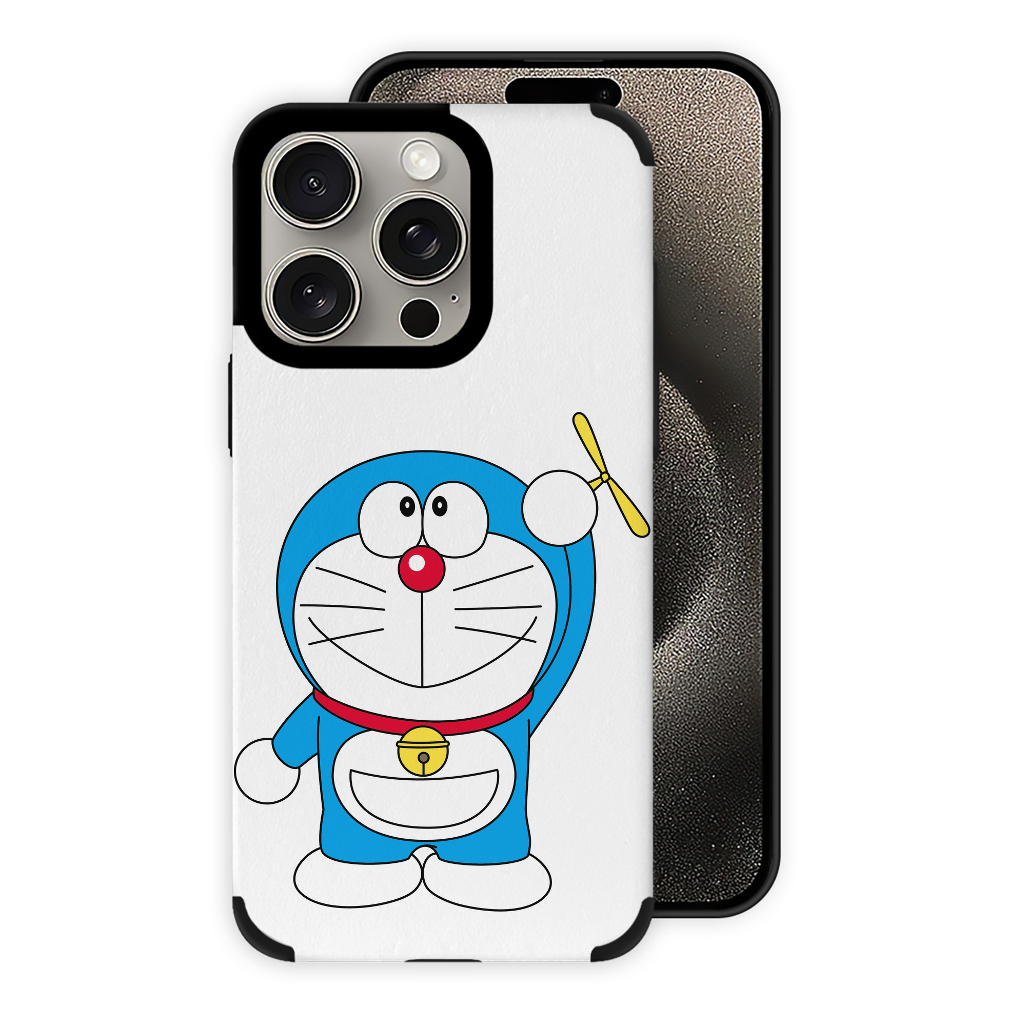 （画像用） ドラえもん Doraemon 【iPhone15ProMax対応】 PUレザー スマホケース 耐衝撃＆黄変防止