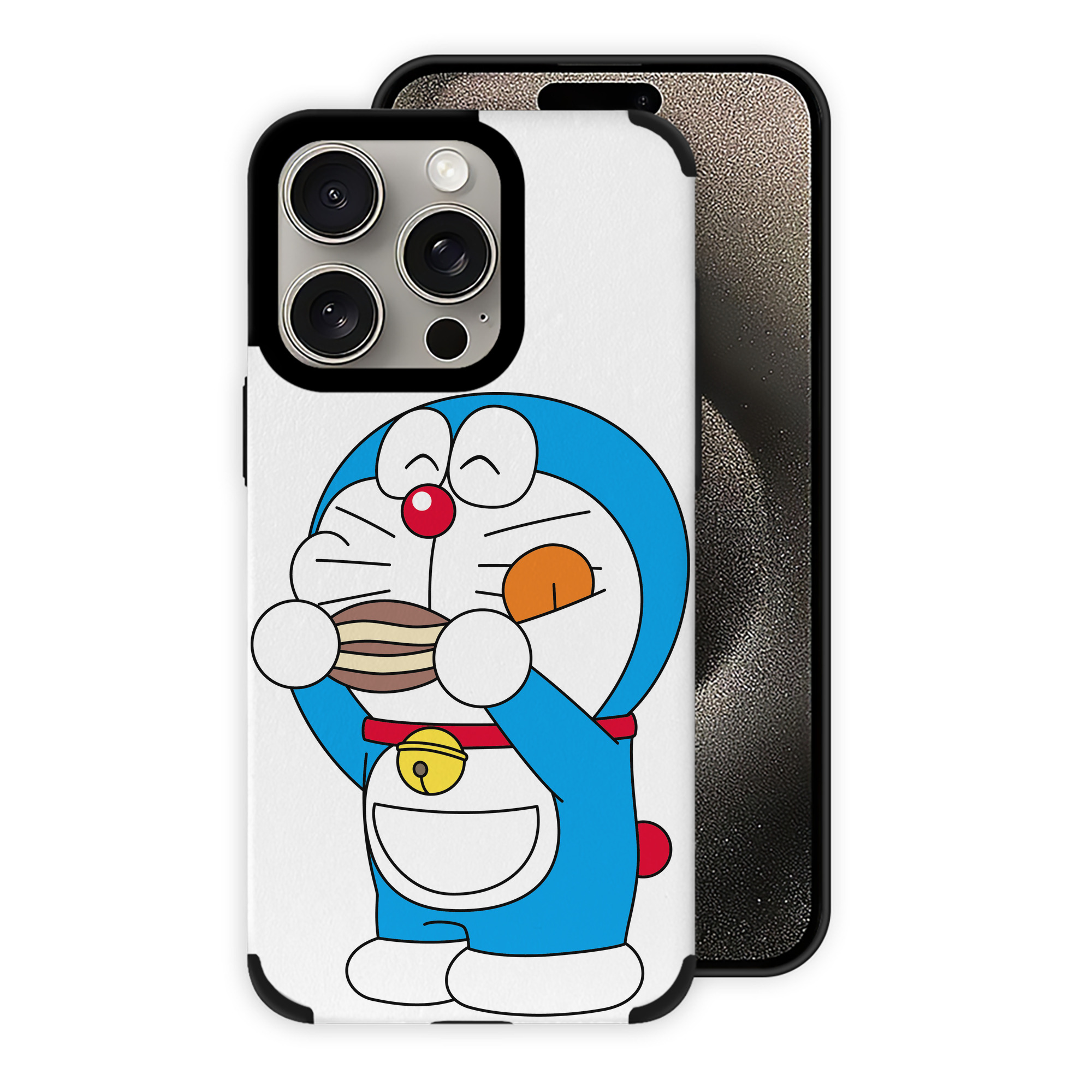 （画像用） ドラえもん Doraemon 【iPhone15ProMax対応】 PUレザー スマホケース 耐衝撃＆黄変防止