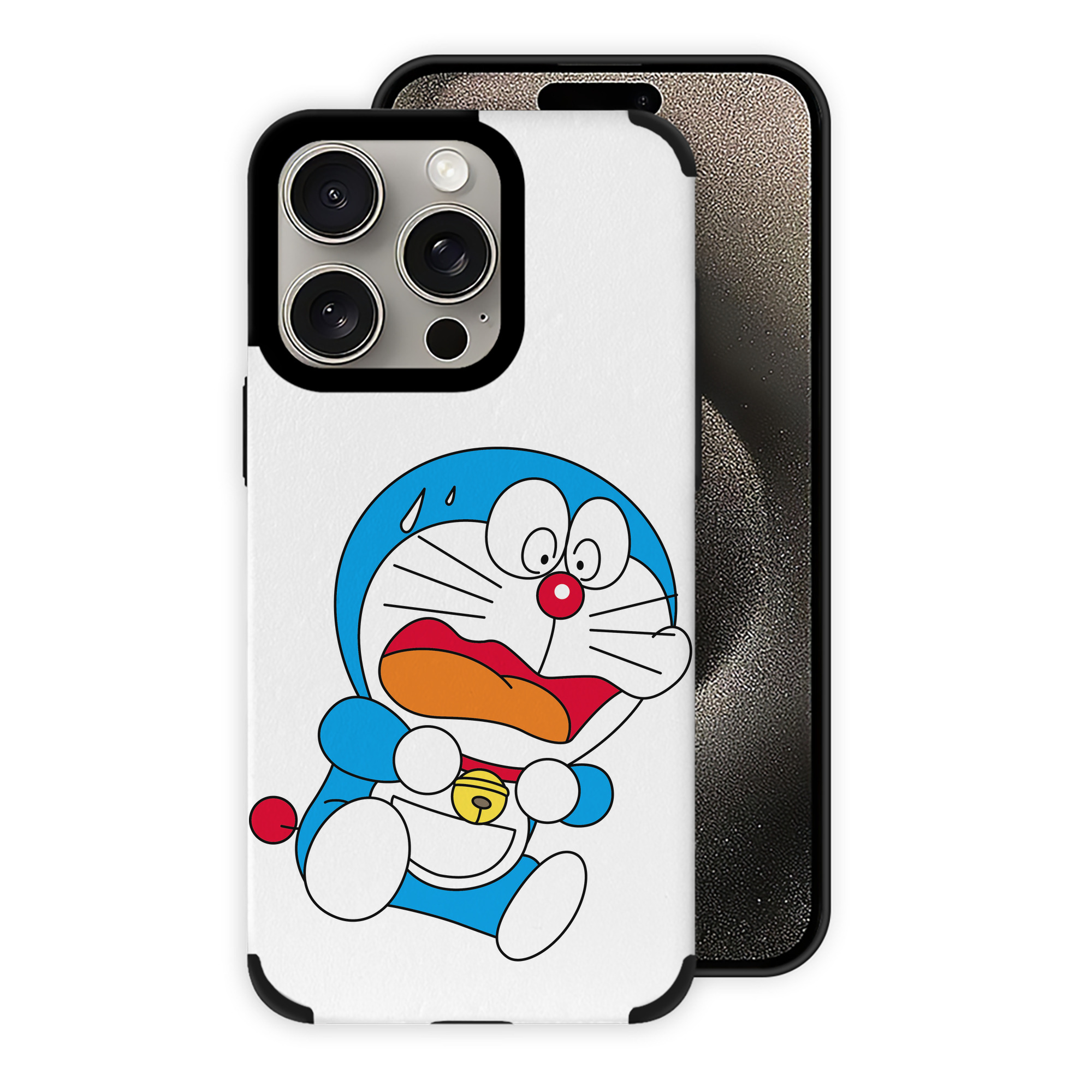 （画像用） ドラえもん Doraemon 【iPhone15ProMax対応】 PUレザー スマホケース 耐衝撃＆黄変防止