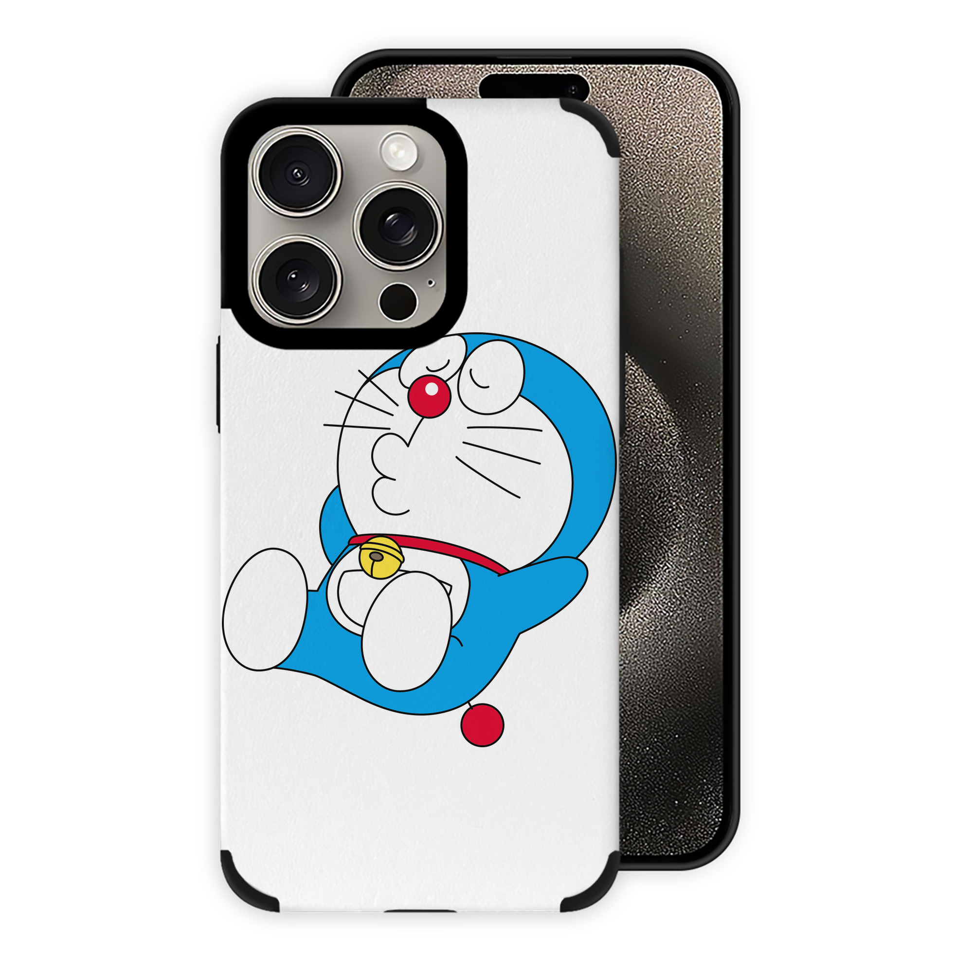（画像用） ドラえもん Doraemon 【iPhone15ProMax対応】 PUレザー スマホケース 耐衝撃＆黄変防止