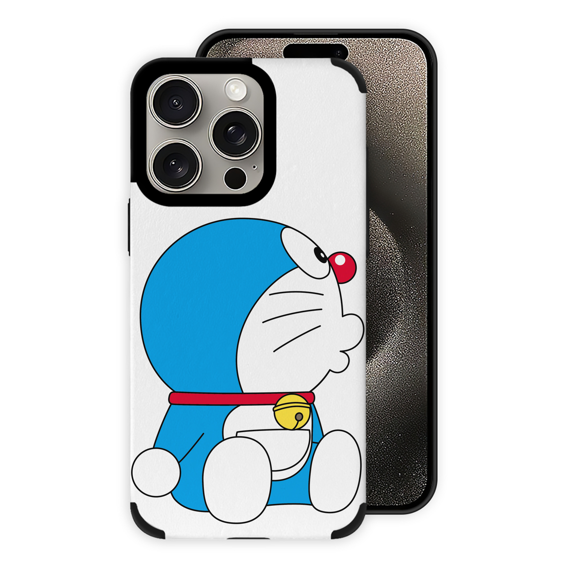 （画像用） ドラえもん Doraemon 【iPhone15ProMax対応】 PUレザー スマホケース 耐衝撃＆黄変防止