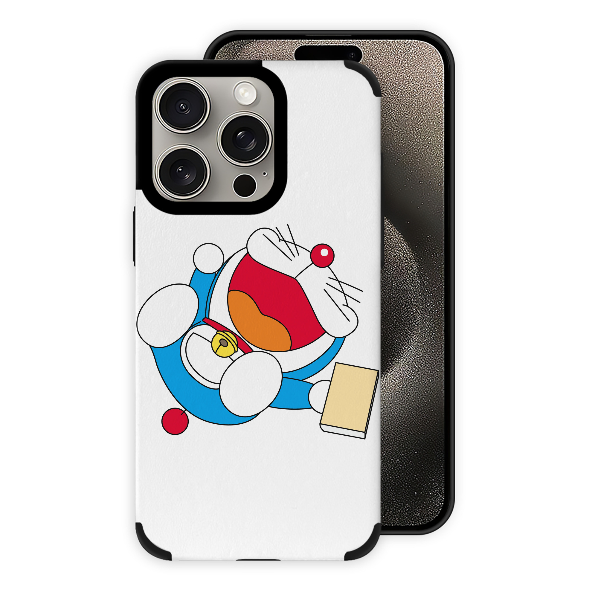 （画像用） ドラえもん Doraemon 【iPhone15ProMax対応】 PUレザー スマホケース 耐衝撃＆黄変防止