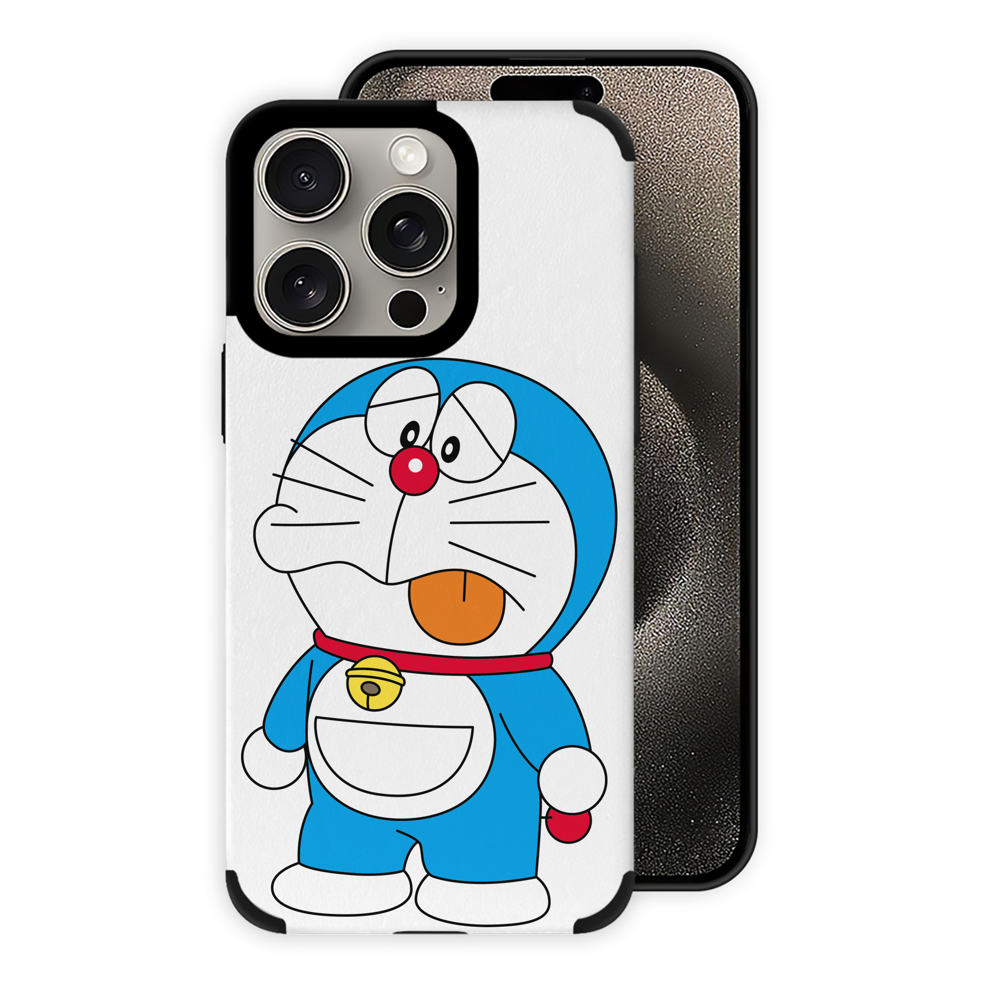 （画像用） ドラえもん Doraemon 【iPhone15ProMax対応】 PUレザー スマホケース 耐衝撃＆黄変防止