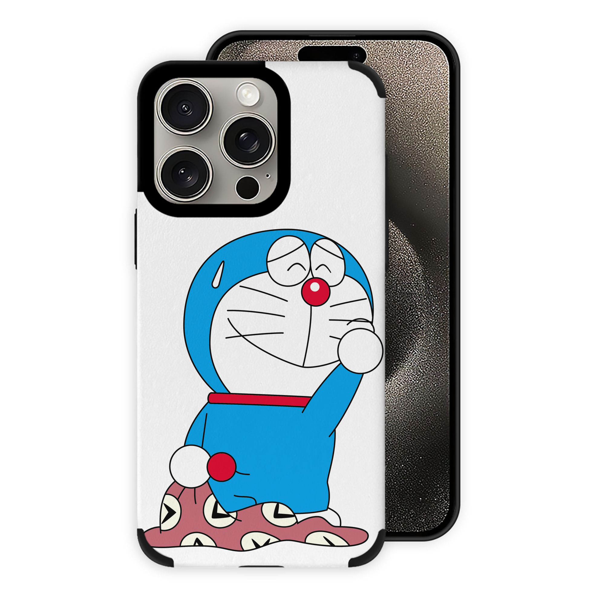 （画像用） ドラえもん Doraemon 【iPhone15ProMax対応】 PUレザー スマホケース 耐衝撃＆黄変防止