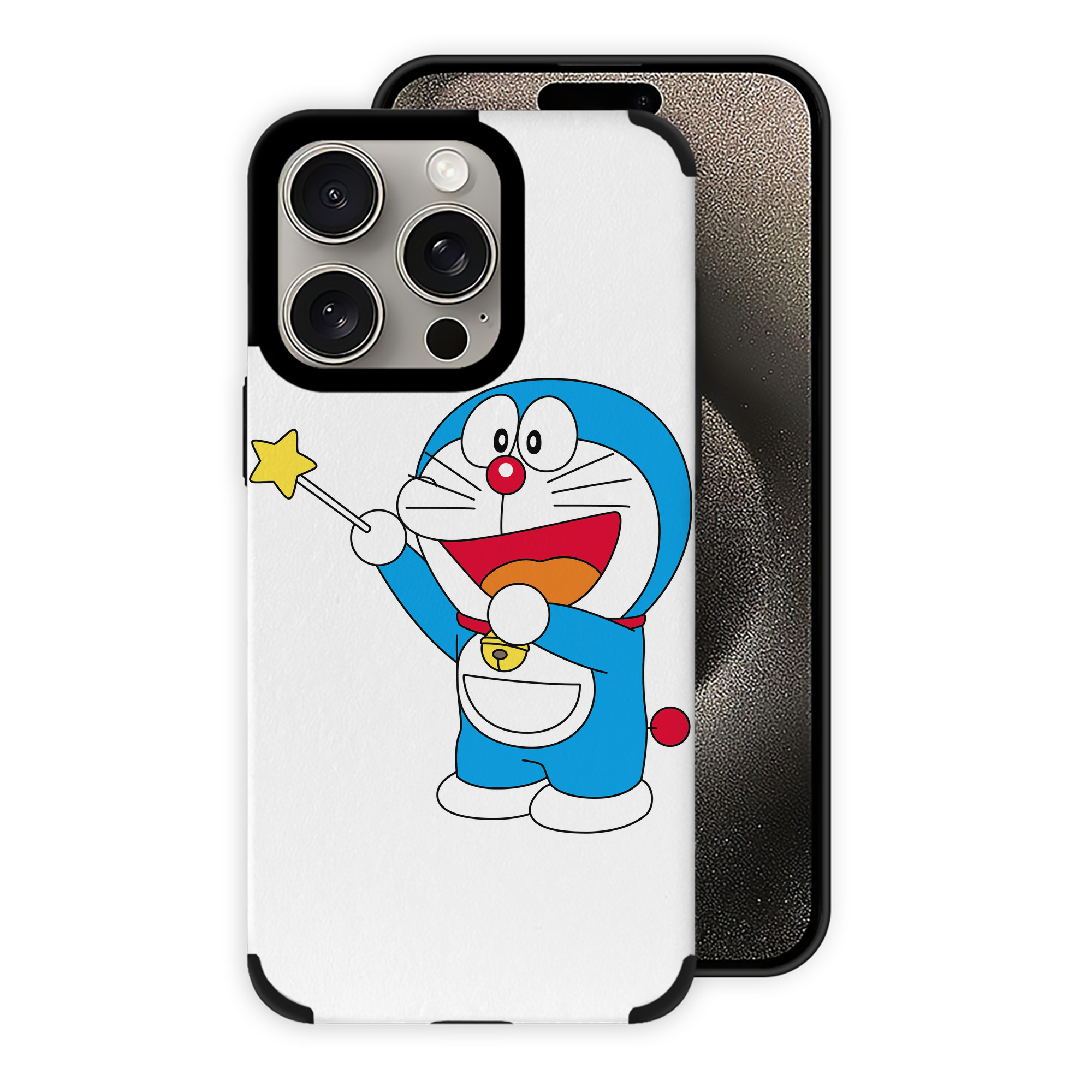 （画像用） ドラえもん Doraemon 【iPhone15ProMax対応】 PUレザー スマホケース 耐衝撃＆黄変防止