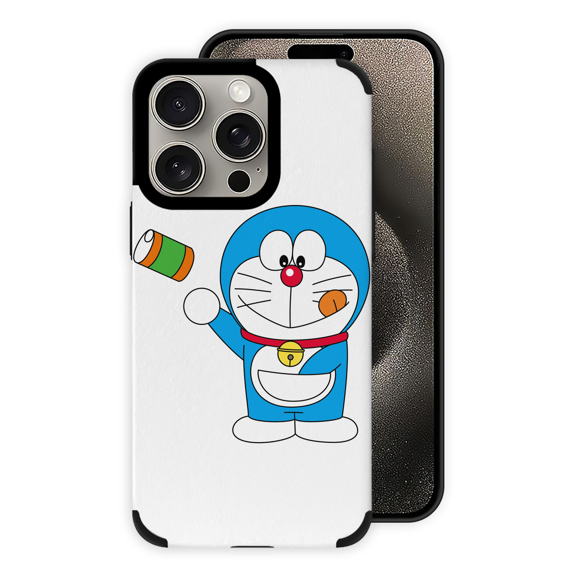 （画像用） ドラえもん Doraemon 【iPhone15ProMax対応】 PUレザー スマホケース 耐衝撃＆黄変防止