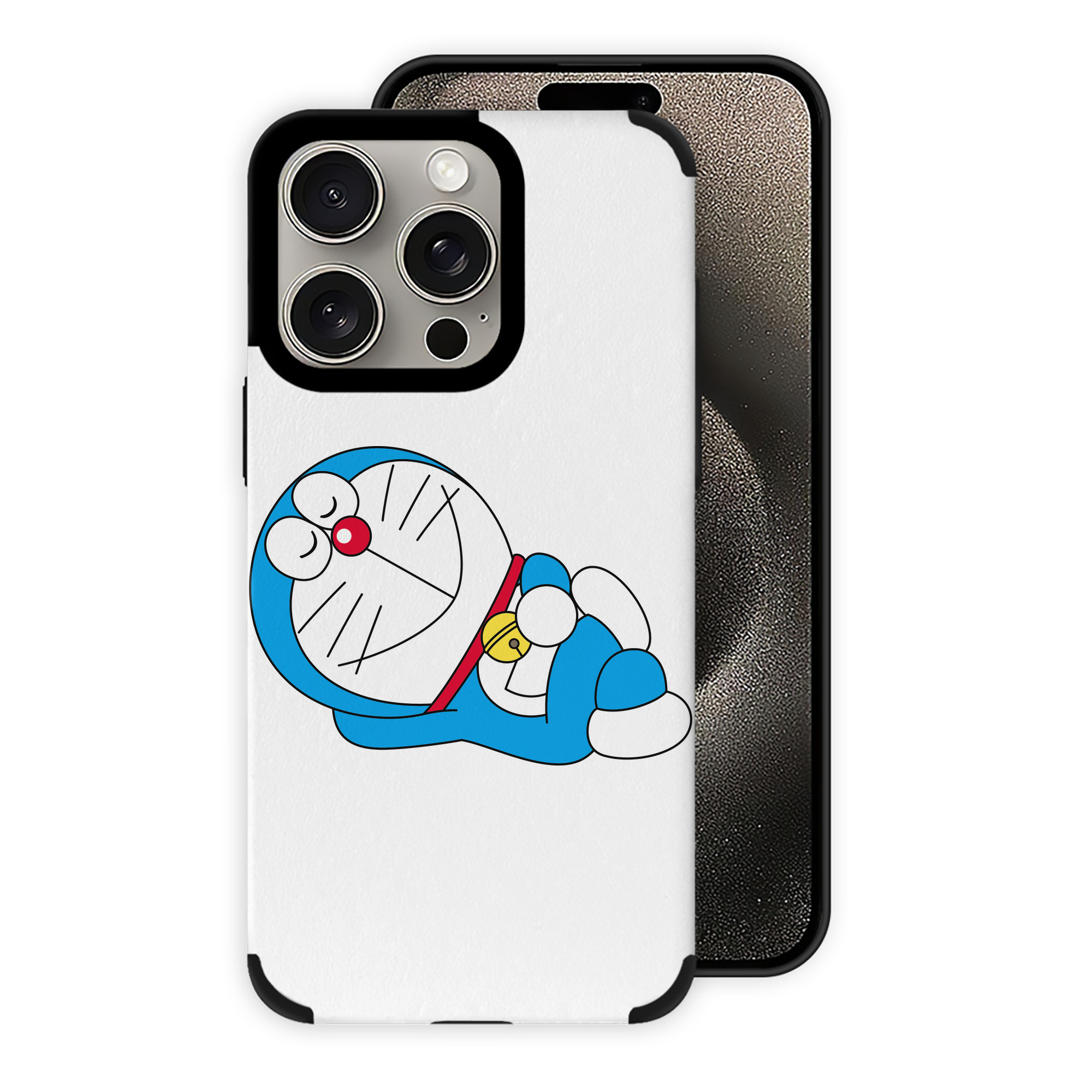 （画像用） ドラえもん Doraemon 【iPhone15ProMax対応】 PUレザー スマホケース 耐衝撃＆黄変防止