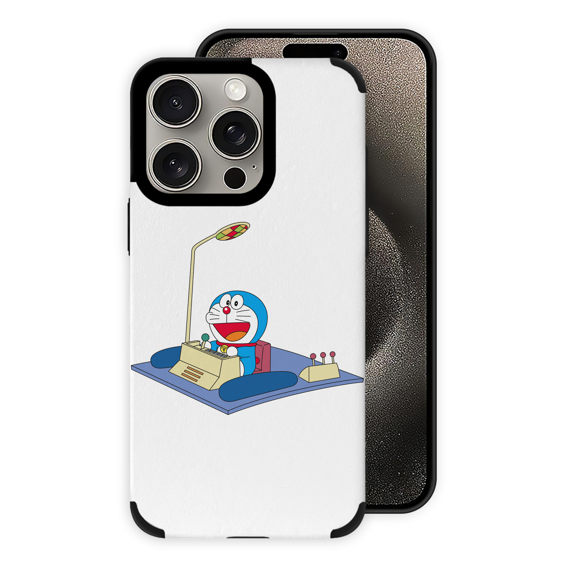 （画像用） ドラえもん Doraemon 【iPhone15ProMax対応】 PUレザー スマホケース 耐衝撃＆黄変防止