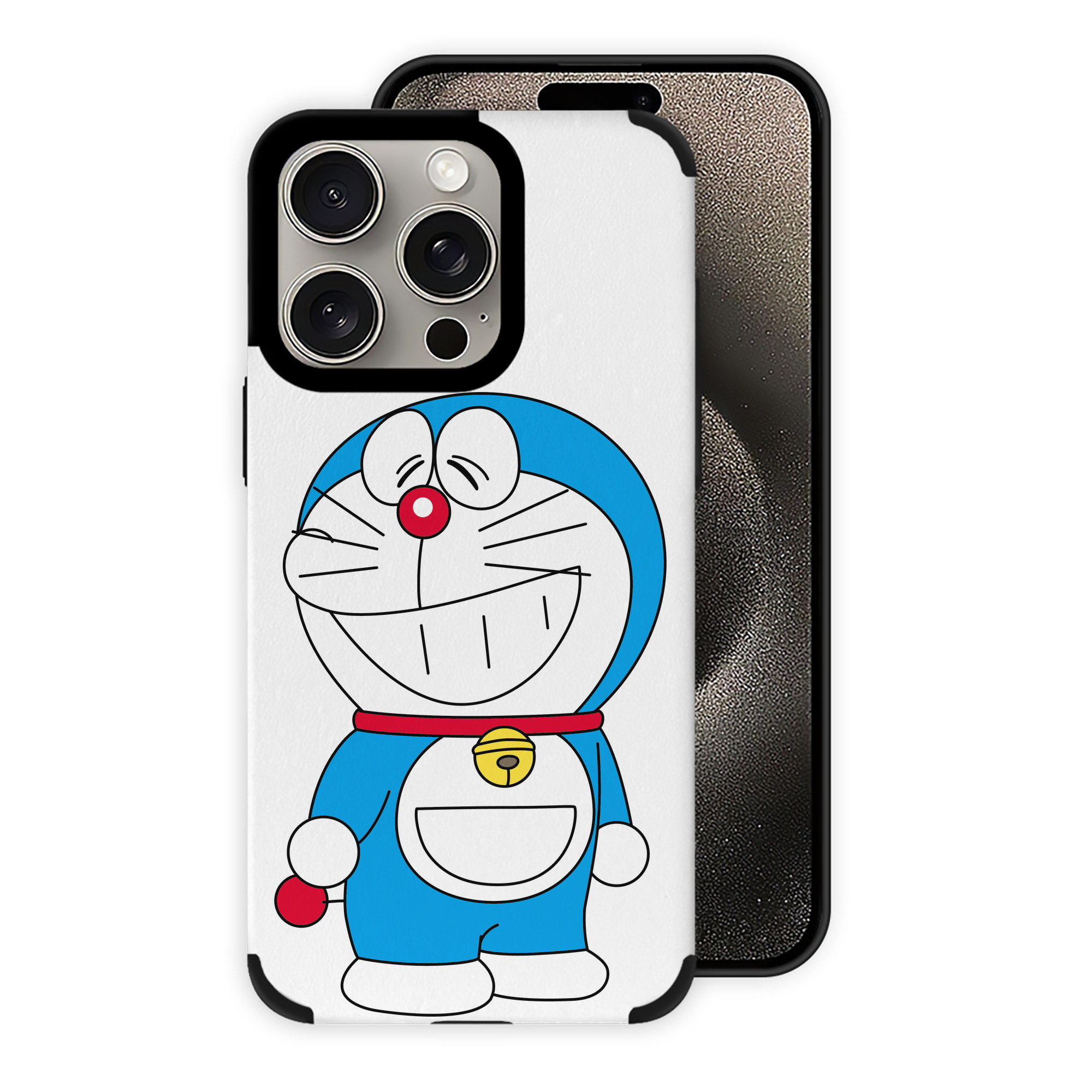 （画像用） ドラえもん Doraemon 【iPhone15ProMax対応】 PUレザー スマホケース 耐衝撃＆黄変防止