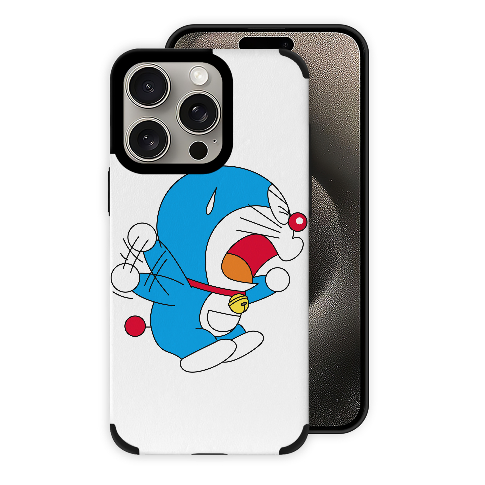 （画像用） ドラえもん Doraemon 【iPhone15ProMax対応】 PUレザー スマホケース 耐衝撃＆黄変防止