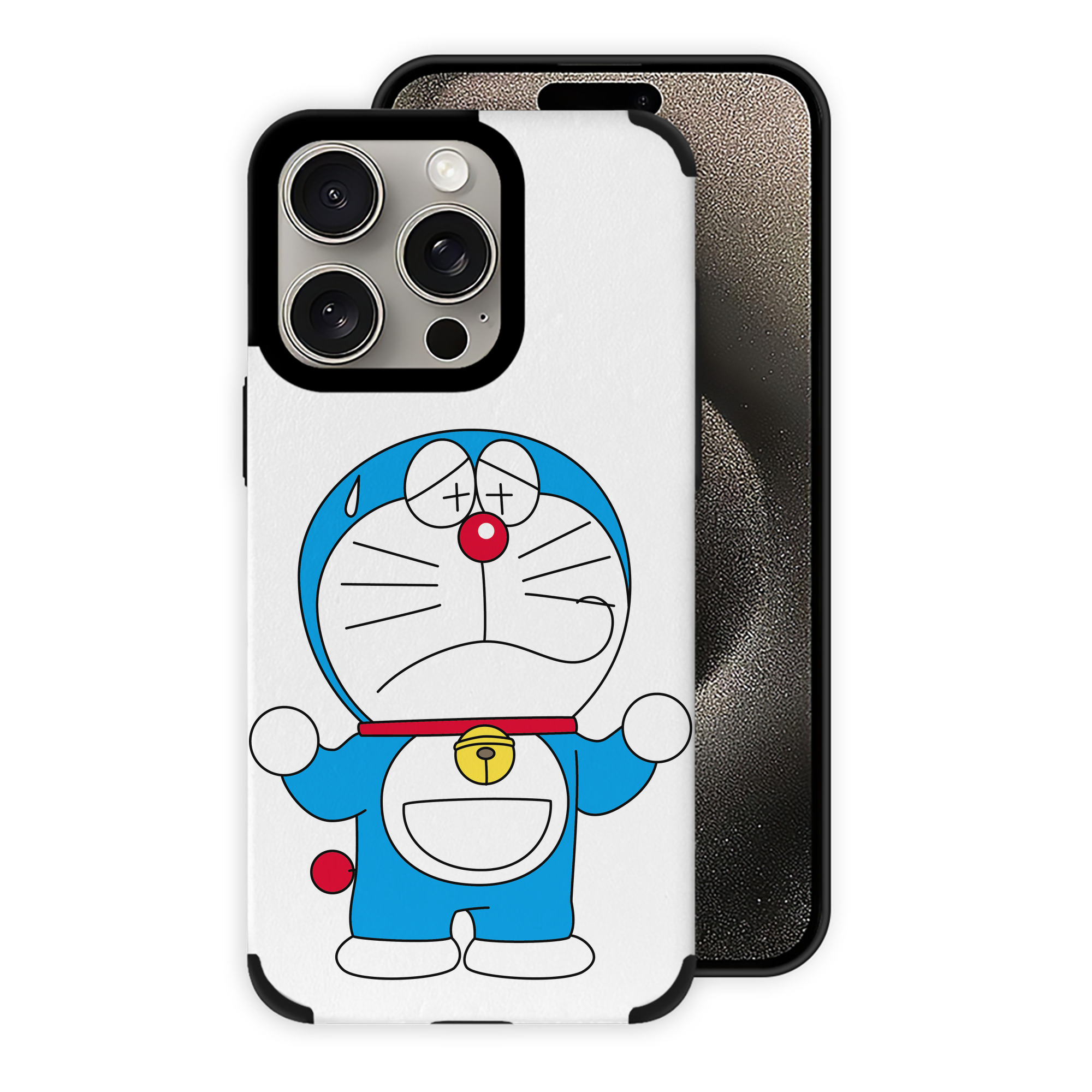 （画像用） ドラえもん Doraemon 【iPhone15ProMax対応】 PUレザー スマホケース 耐衝撃＆黄変防止