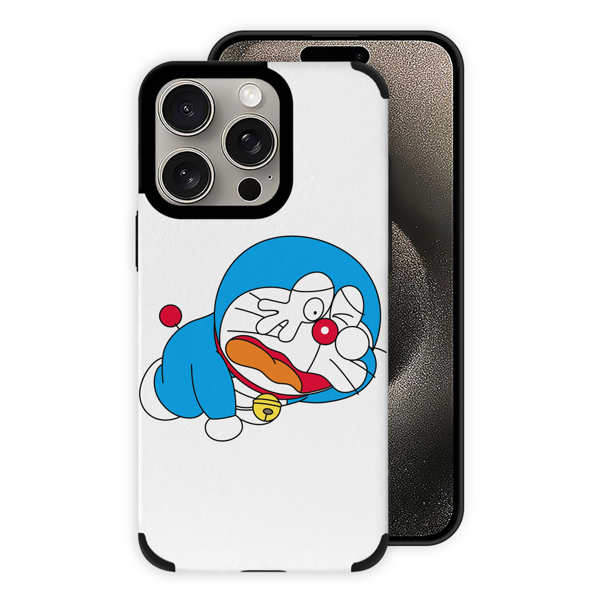 （画像用） ドラえもん Doraemon 【iPhone15ProMax対応】 PUレザー スマホケース 耐衝撃＆黄変防止