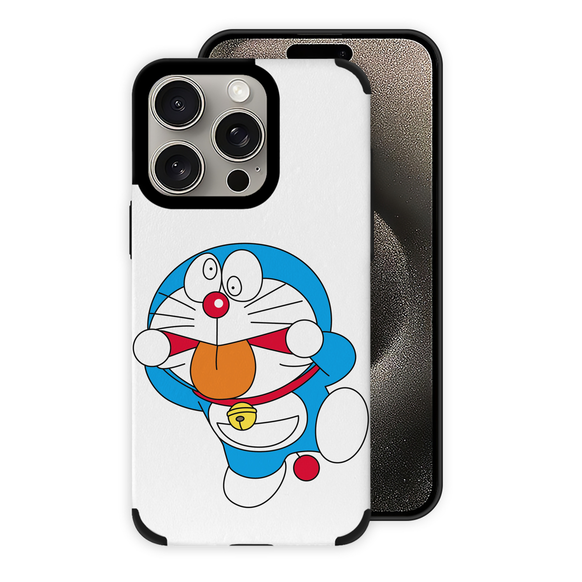 （画像用） ドラえもん Doraemon 【iPhone15ProMax対応】 PUレザー スマホケース 耐衝撃＆黄変防止