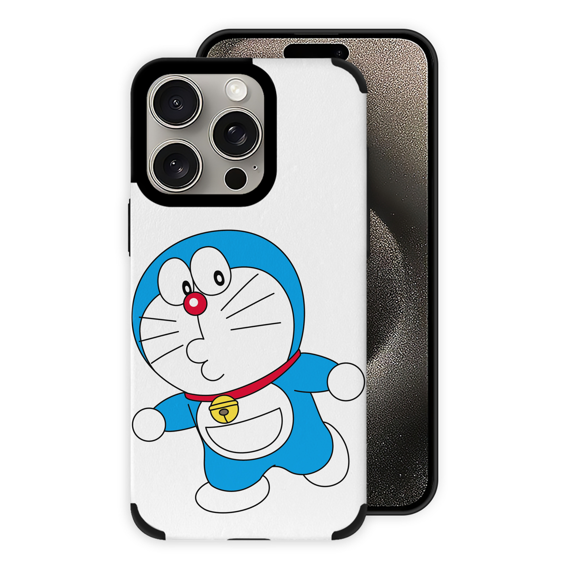 （画像用） ドラえもん Doraemon 【iPhone15ProMax対応】 PUレザー スマホケース 耐衝撃＆黄変防止