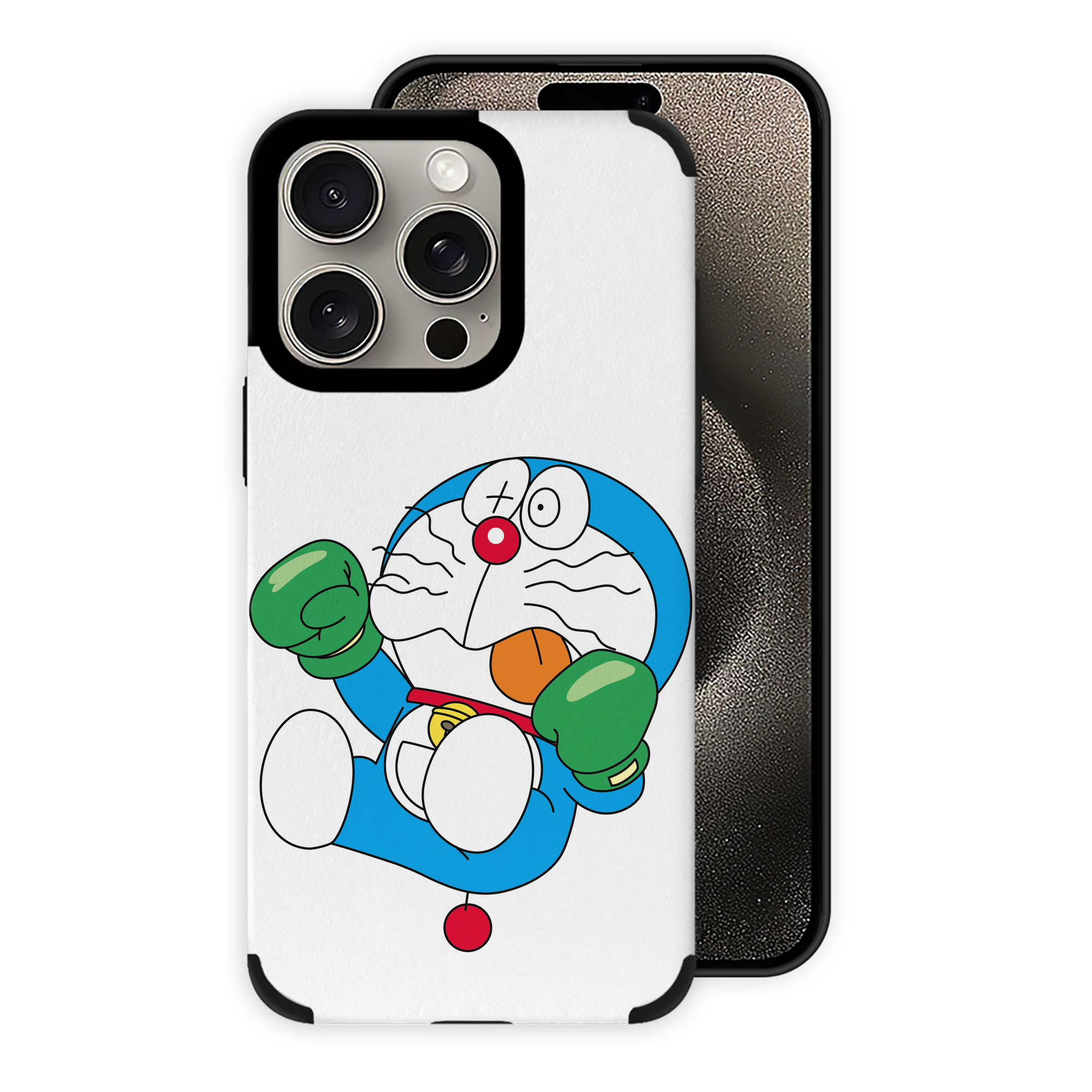 （画像用） ドラえもん Doraemon 【iPhone15ProMax対応】 PUレザー スマホケース 耐衝撃＆黄変防止