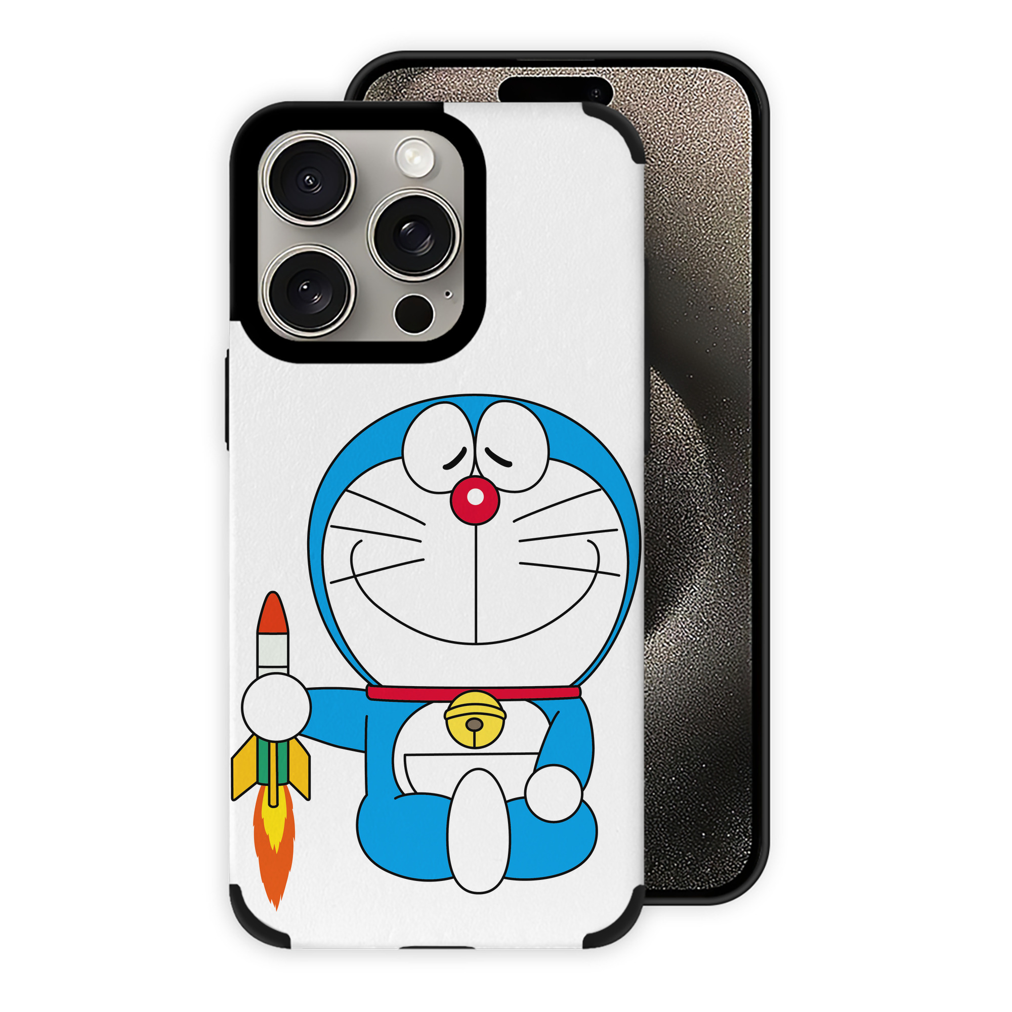 （画像用） ドラえもん Doraemon 【iPhone15ProMax対応】 PUレザー スマホケース 耐衝撃＆黄変防止